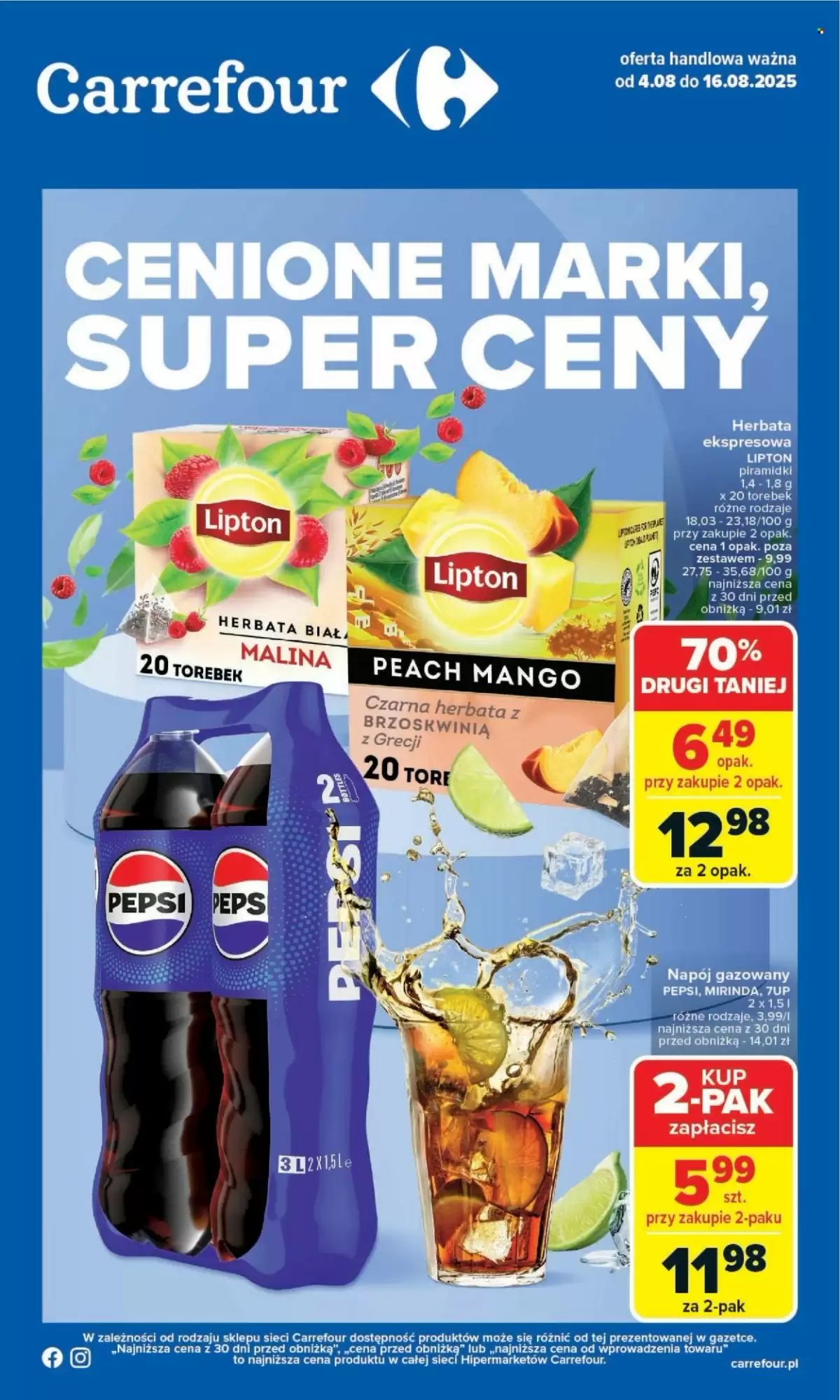Carrefour Gazetka 04.08.2025 - 16.08.2025