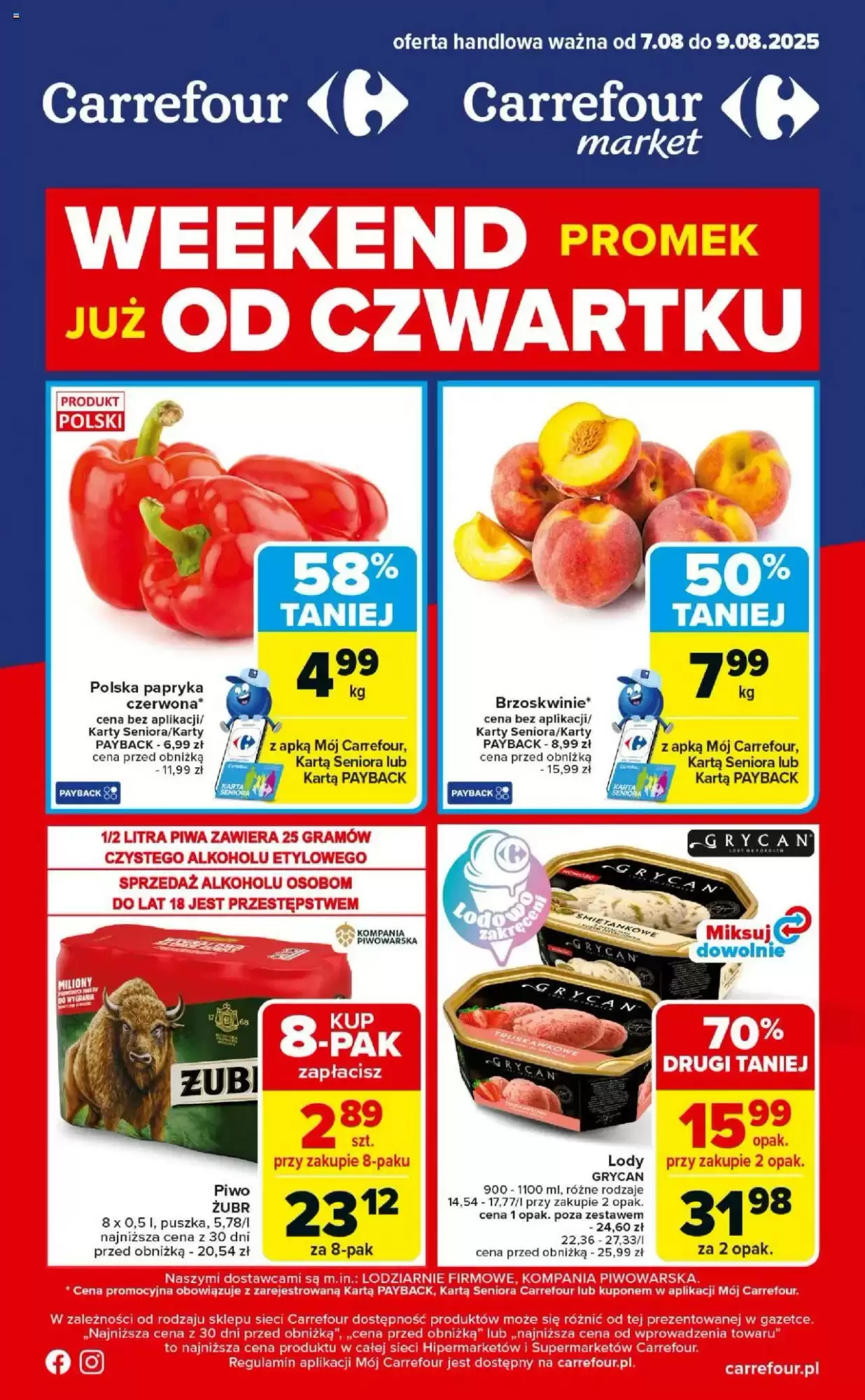 Carrefour Gazetka 07.08.2025 - 09.08.2025