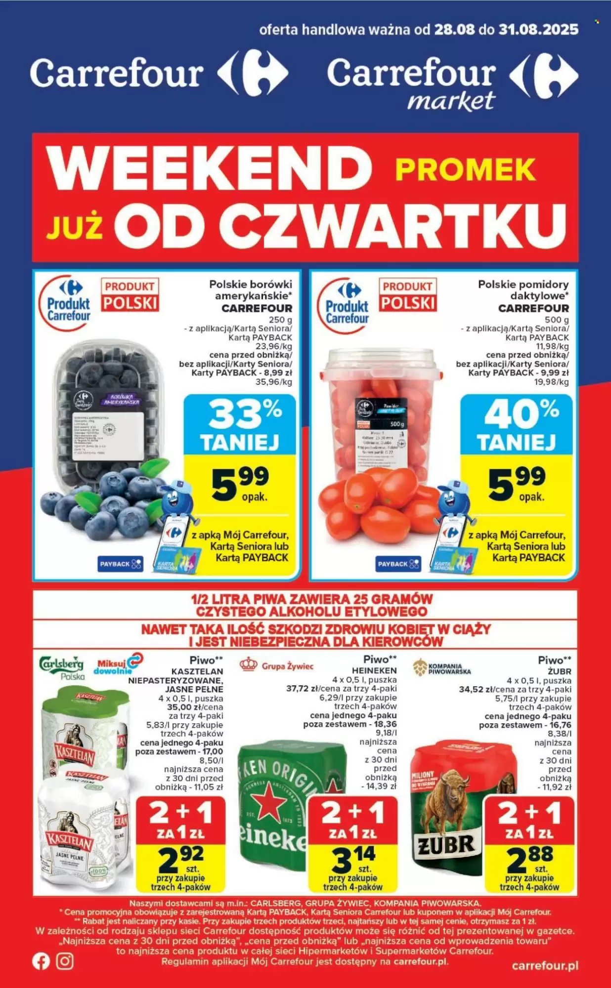 Carrefour Gazetka 28.08.2025 - 31.08.2025