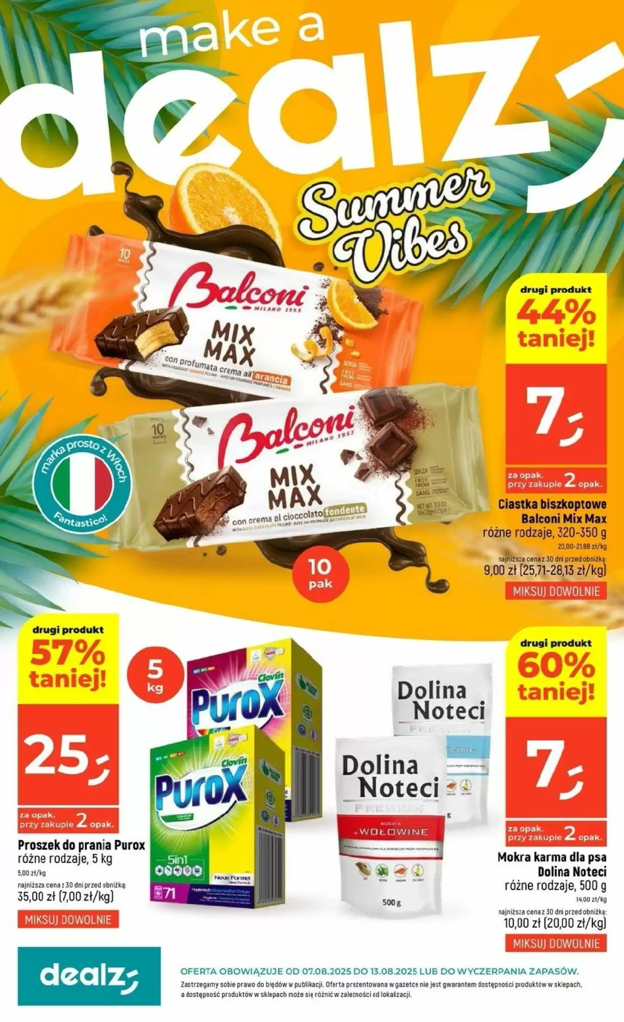 Dealz Gazetka 07.08.2025 - 13.08.2025