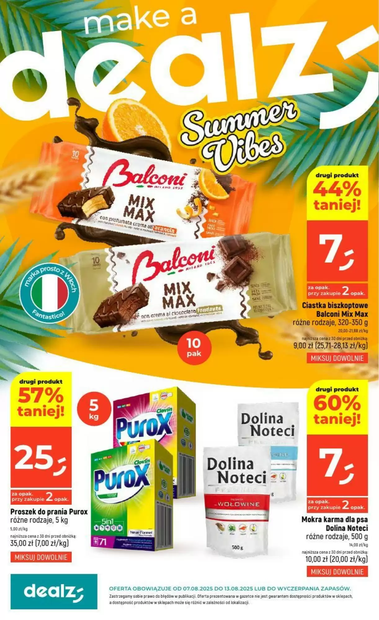 Dealz Gazetka 07.08.2025 - 13.08.2025