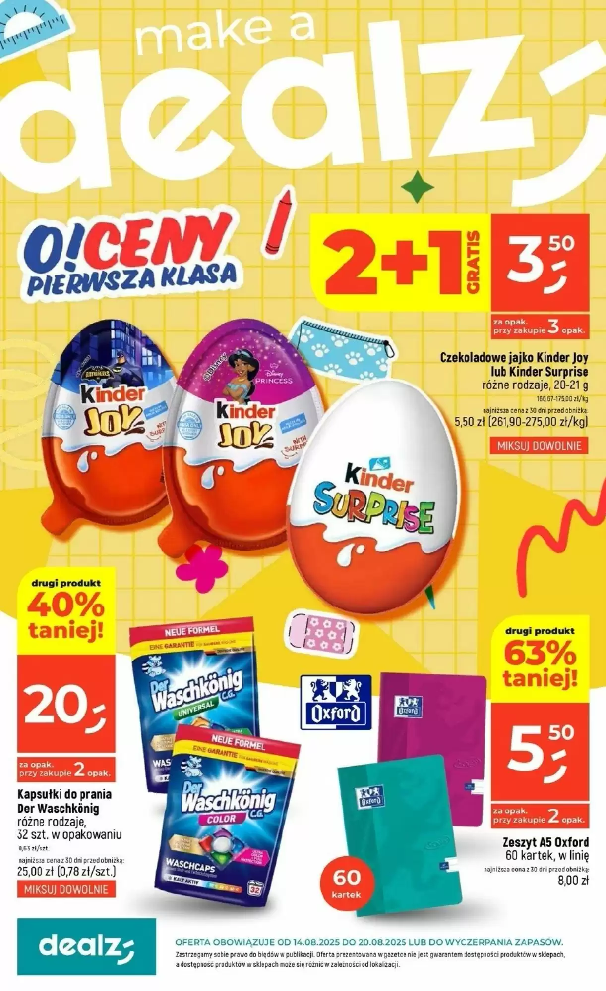 Dealz Gazetka 14.08.2025 - 20.08.2025