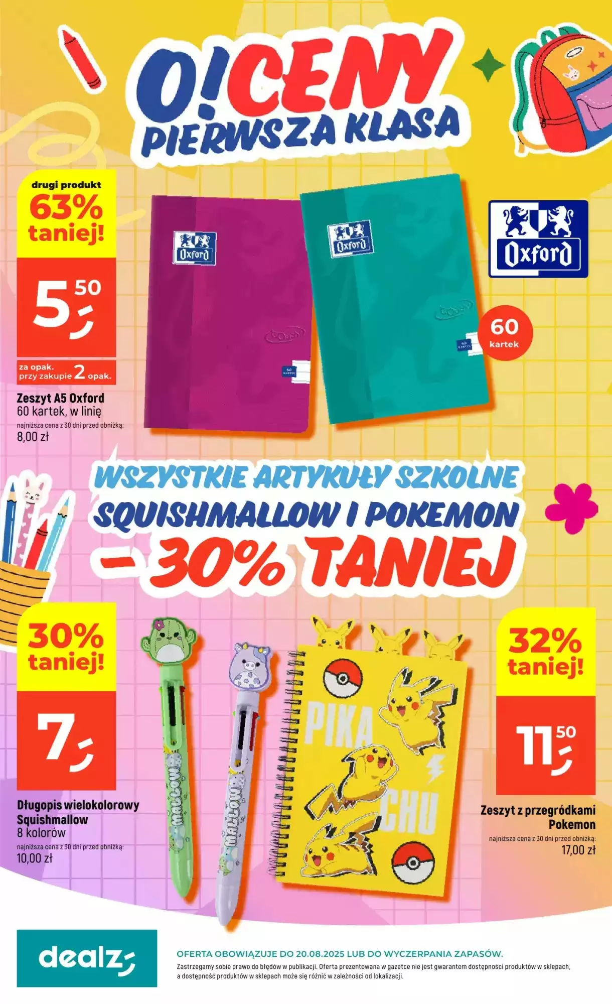 Dealz Gazetka 17.08.2025 - 20.08.2025