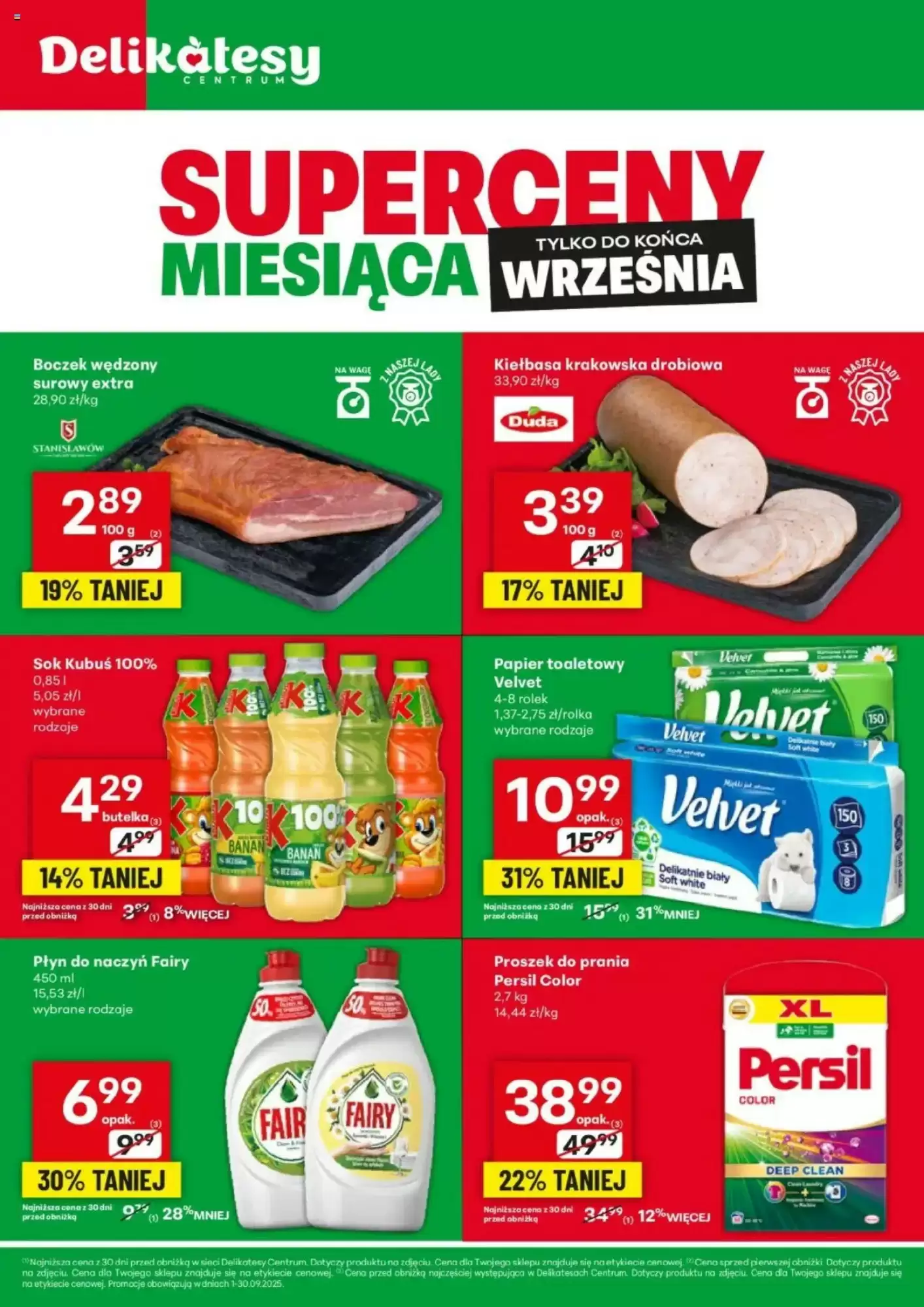 Delikatesy Centrum Gazetka 01.09.2025 - 30.09.2025