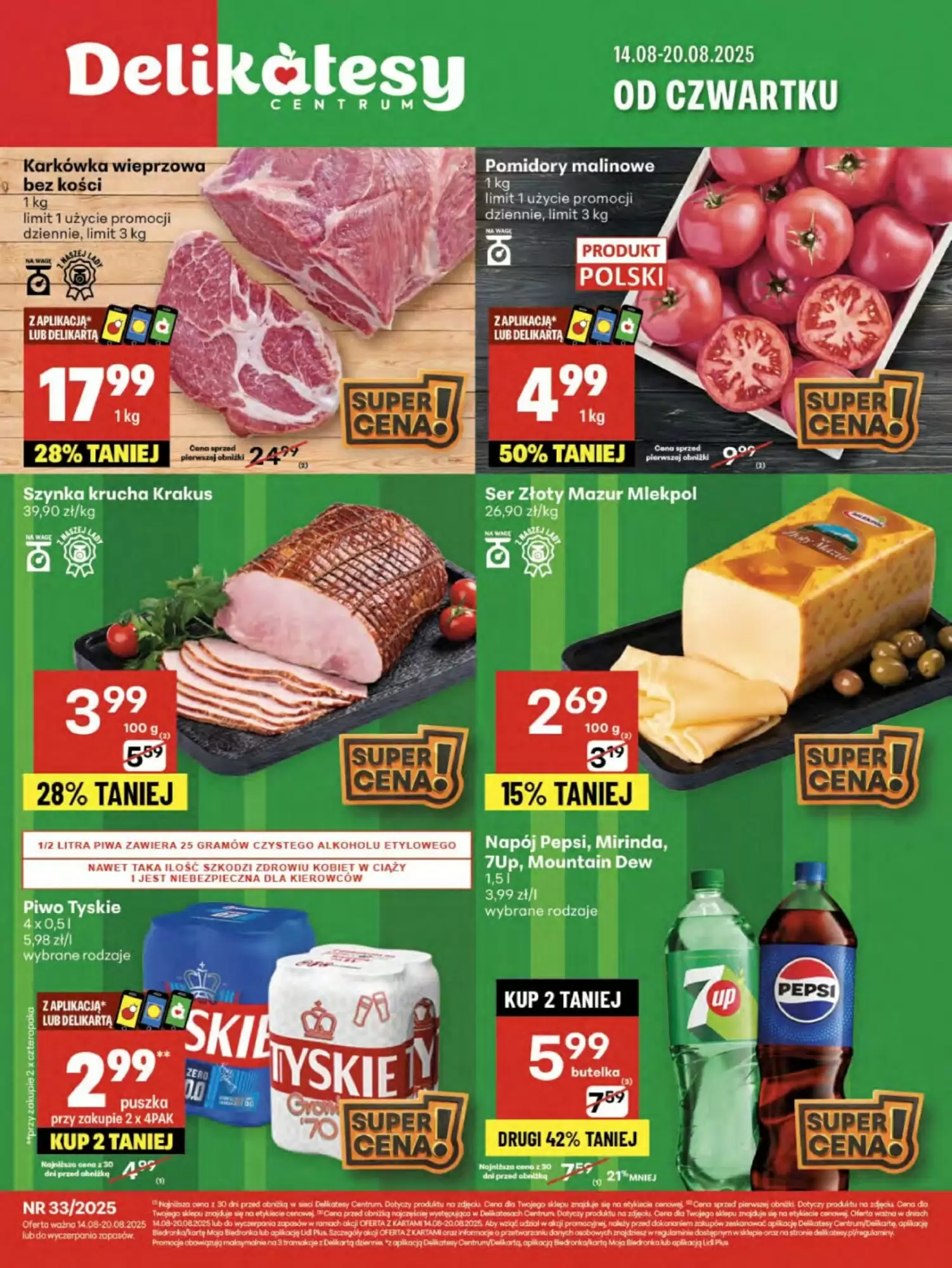 Delikatesy Centrum Gazetka 14.08.2025 - 20.08.2025