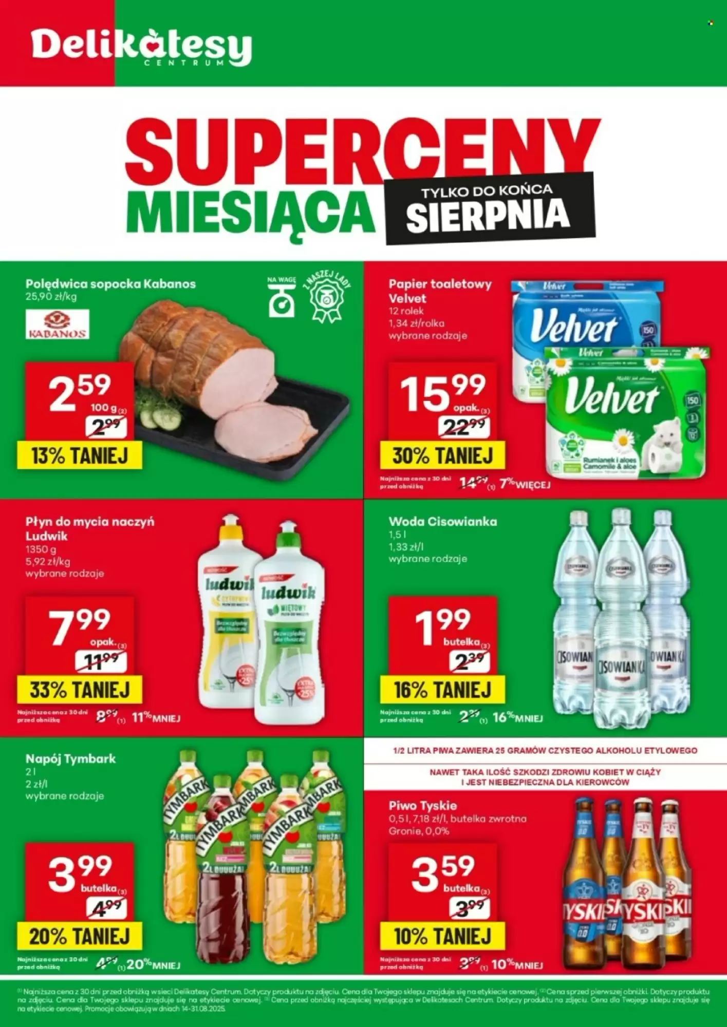 Delikatesy Centrum Gazetka 14.08.2025 - 31.08.2025
