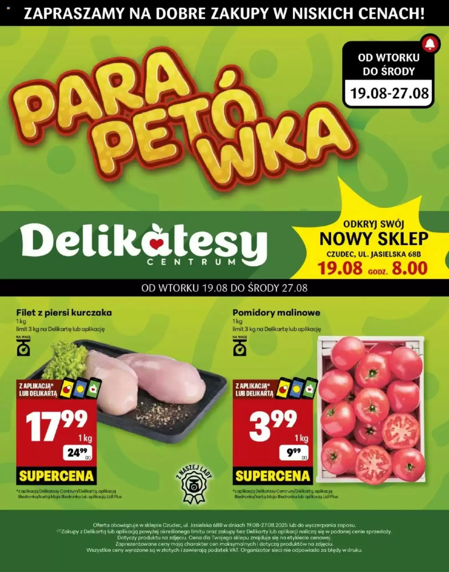 Delikatesy Centrum Gazetka 19.08.2025 - 27.08.2025