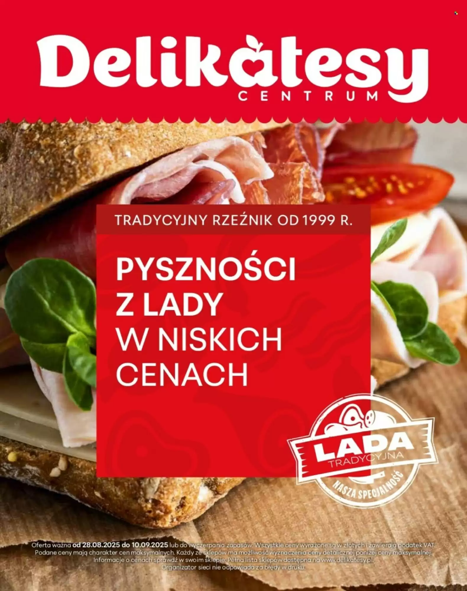 Delikatesy Centrum Gazetka 28.08.2025 - 10.09.2025