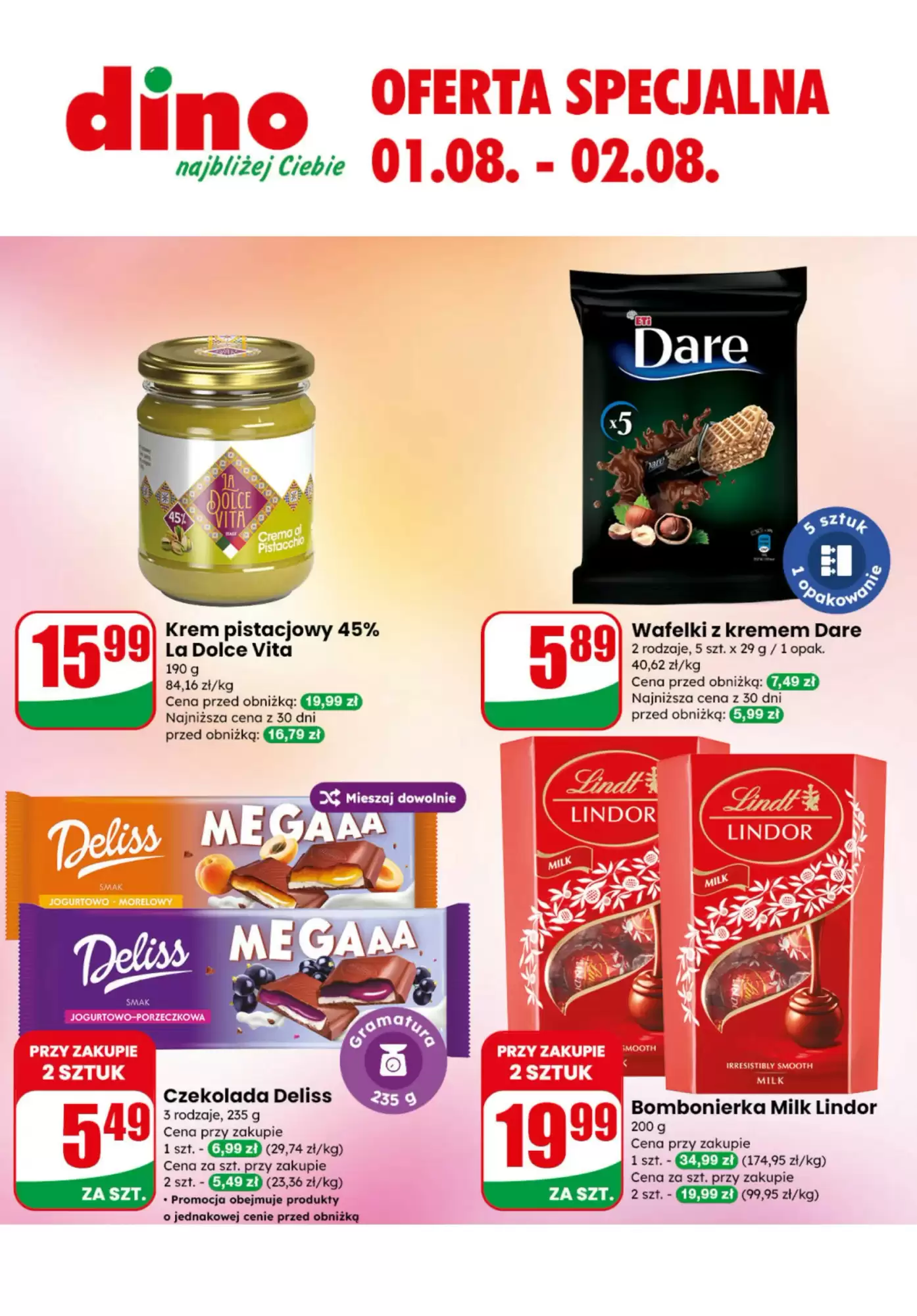 Dino Gazetka 01.08.2025 - 02.08.2025