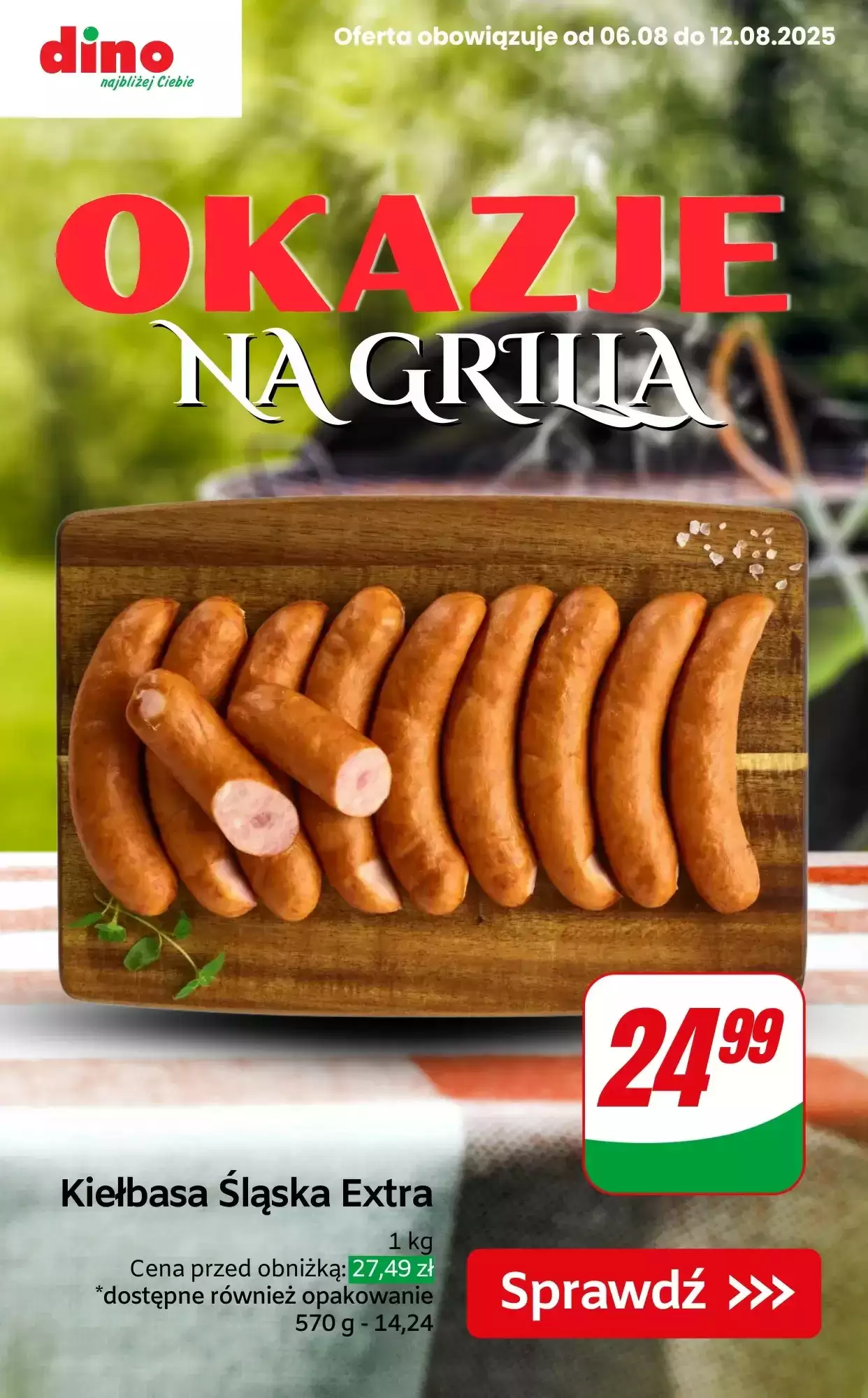 Dino Gazetka 07.08.2025 - 12.08.2025