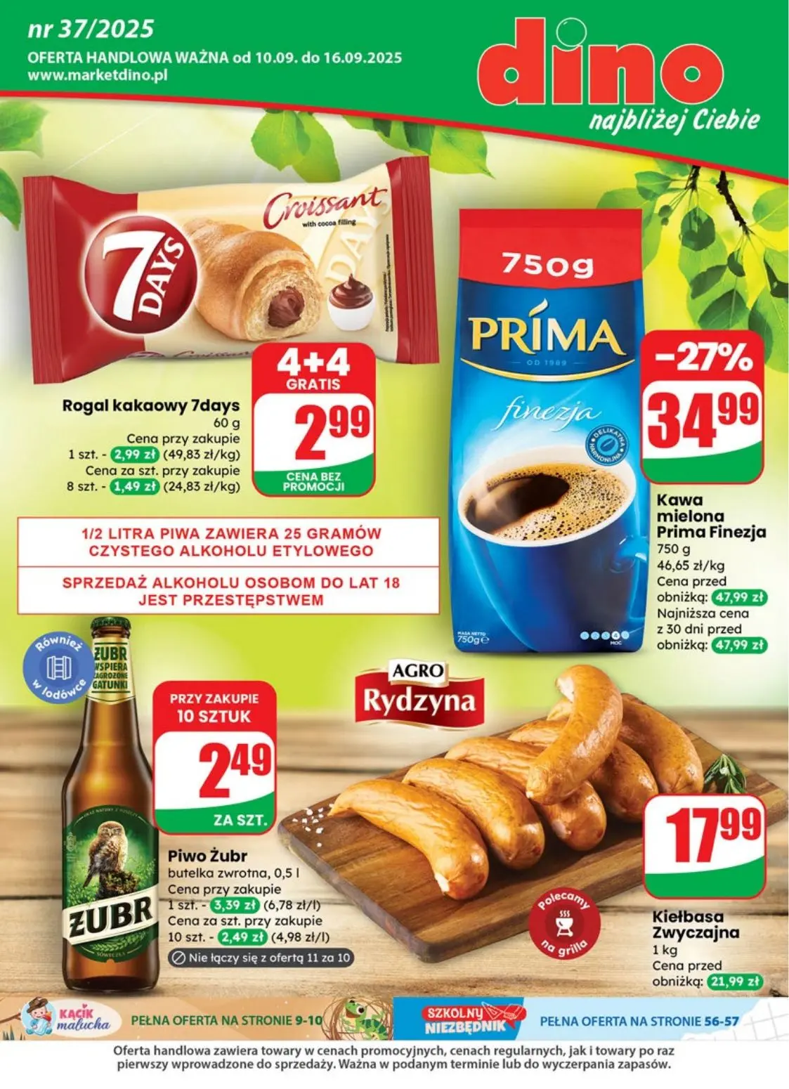 Gazetka DINO od 10.09.2025 do 16.09.2025
