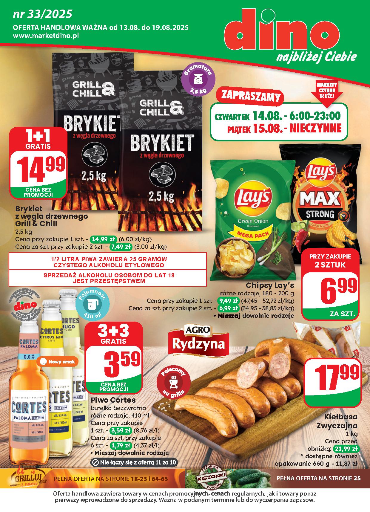 Gazetka DINO od 13.08.2025 do 19.08.2025