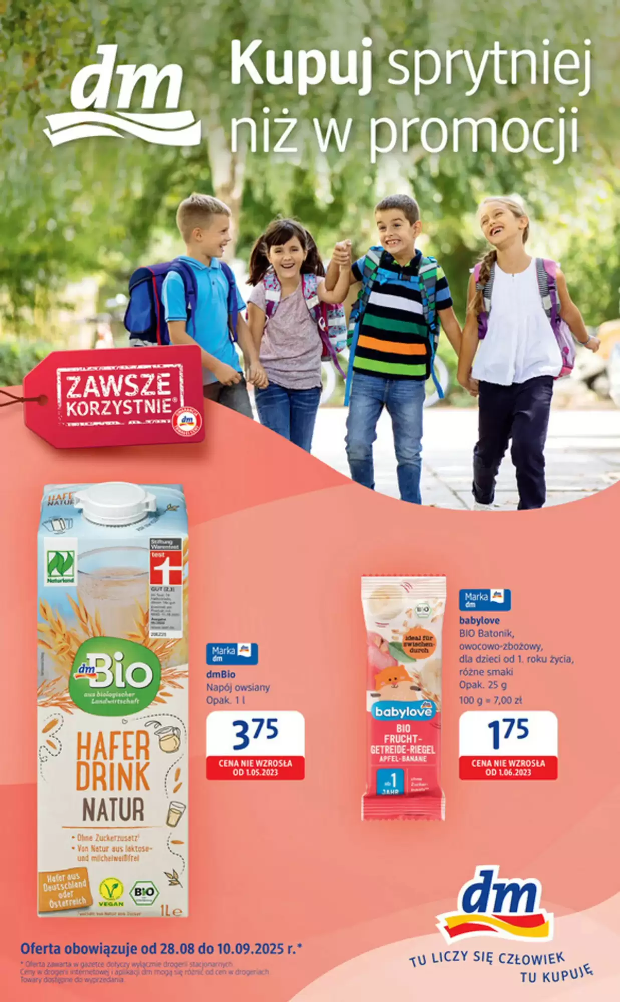 Dm Drogerie Markt Gazetka 28.08.2025 - 10.09.2025