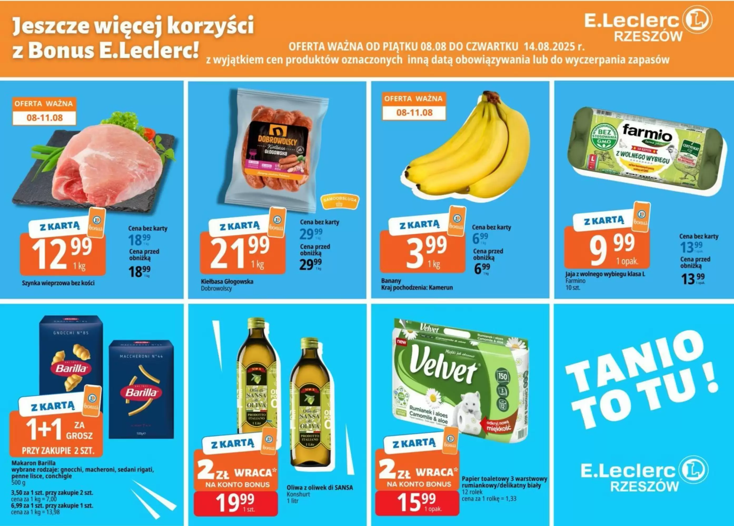 E.Leclerc Gazetka 08.08.2025 - 14.08.2025