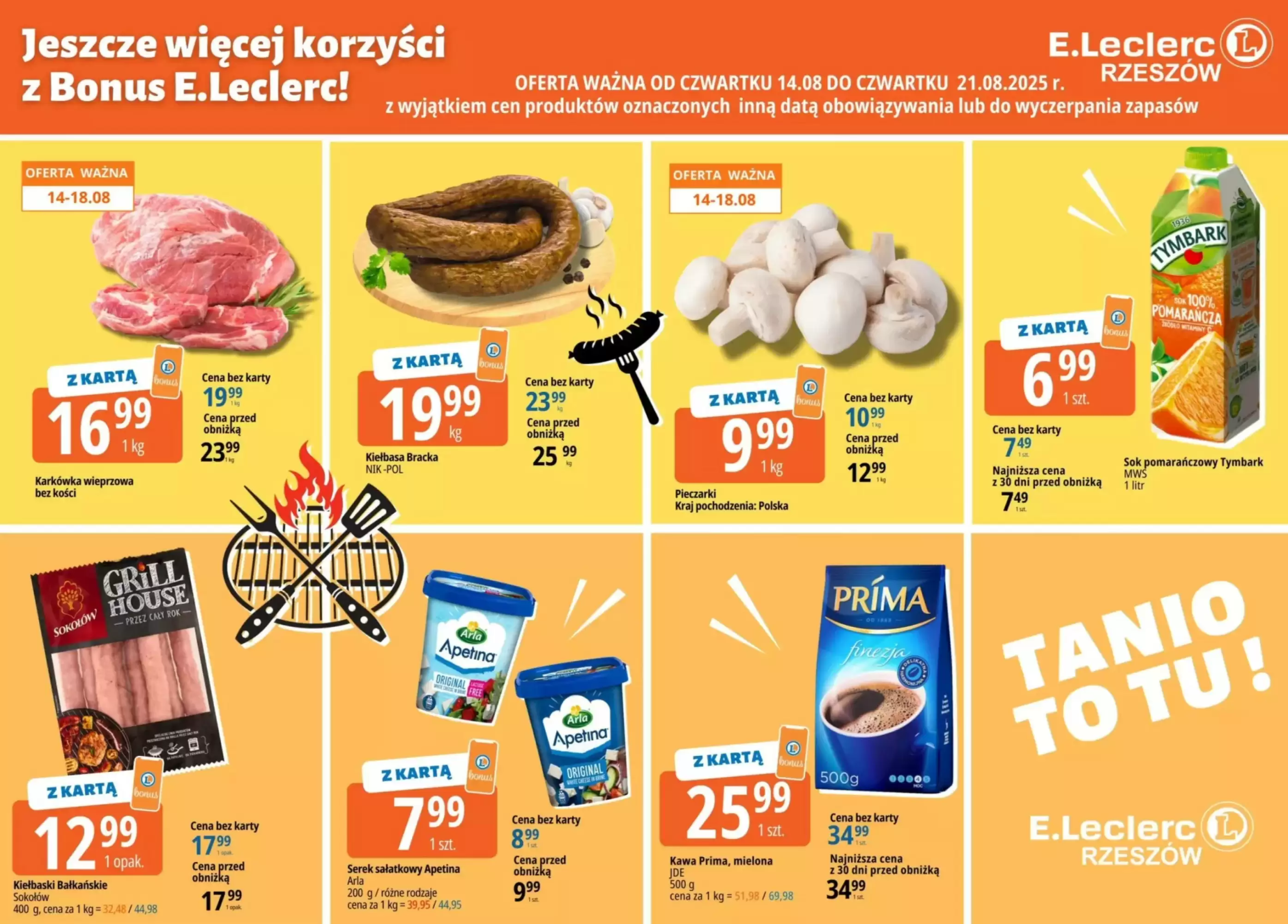 E.Leclerc Gazetka 14.08.2025 - 21.08.2025