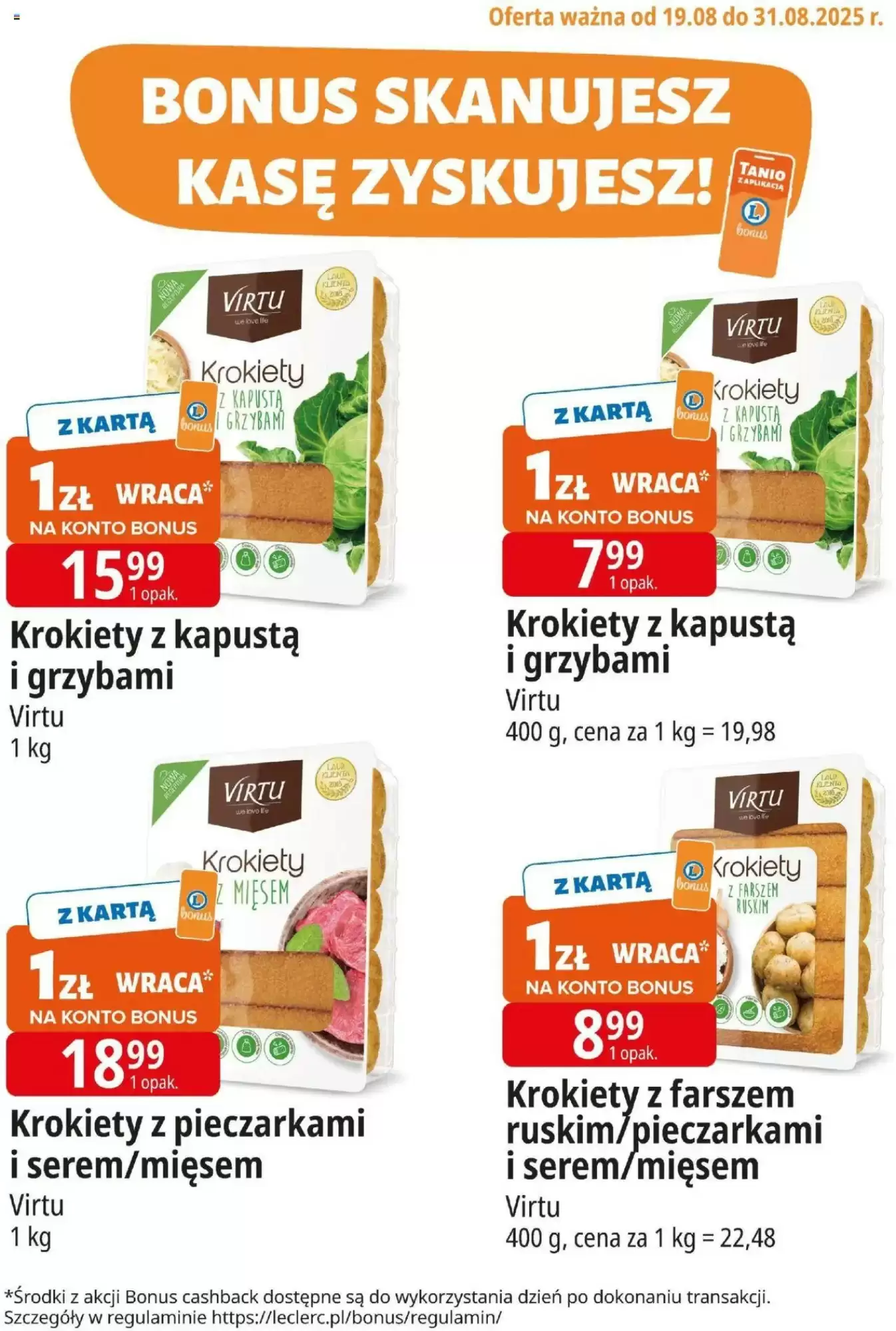 E.Leclerc Gazetka 19.08.2025 - 31.08.2025