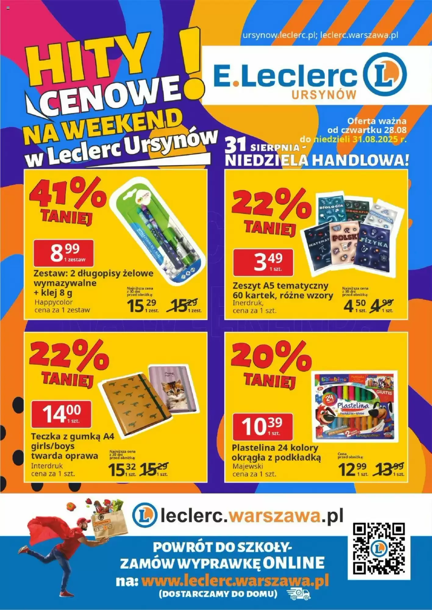 E.Leclerc Gazetka 28.08.2025 - 31.08.2025