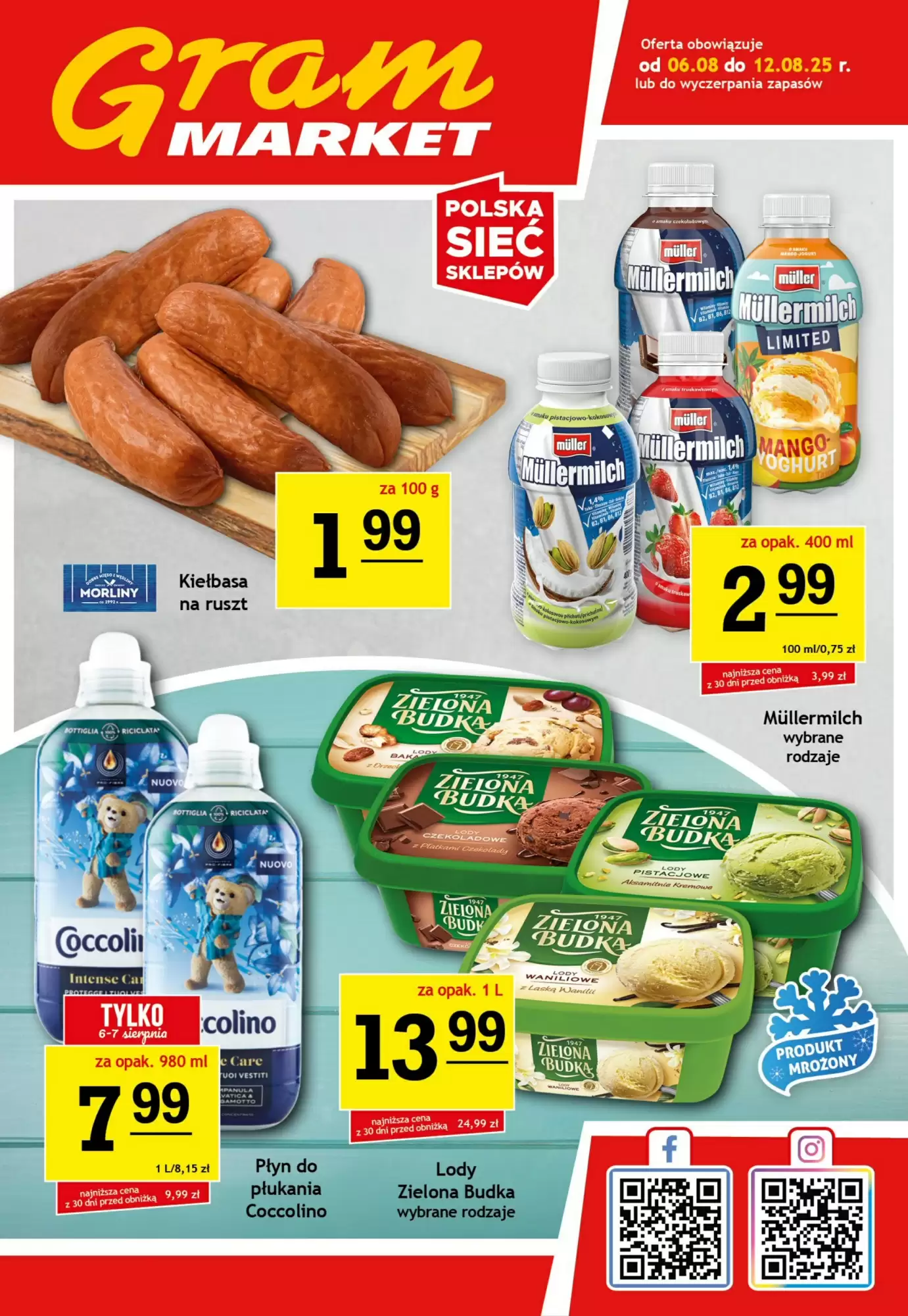 Gram Market Gazetka 06.08.2025 - 12.08.2025
