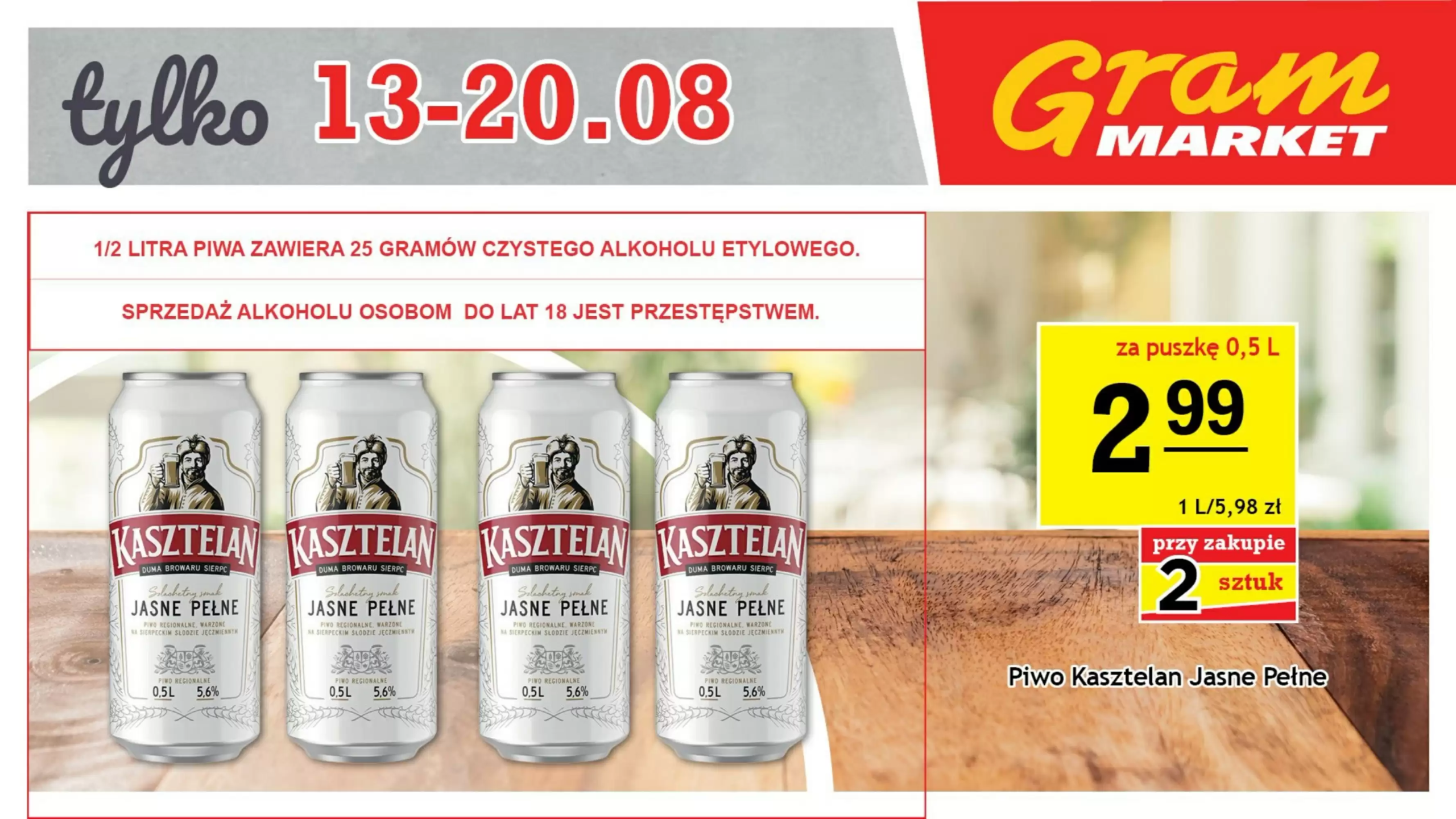 Gram Market Gazetka 13.08.2025 - 20.08.2025