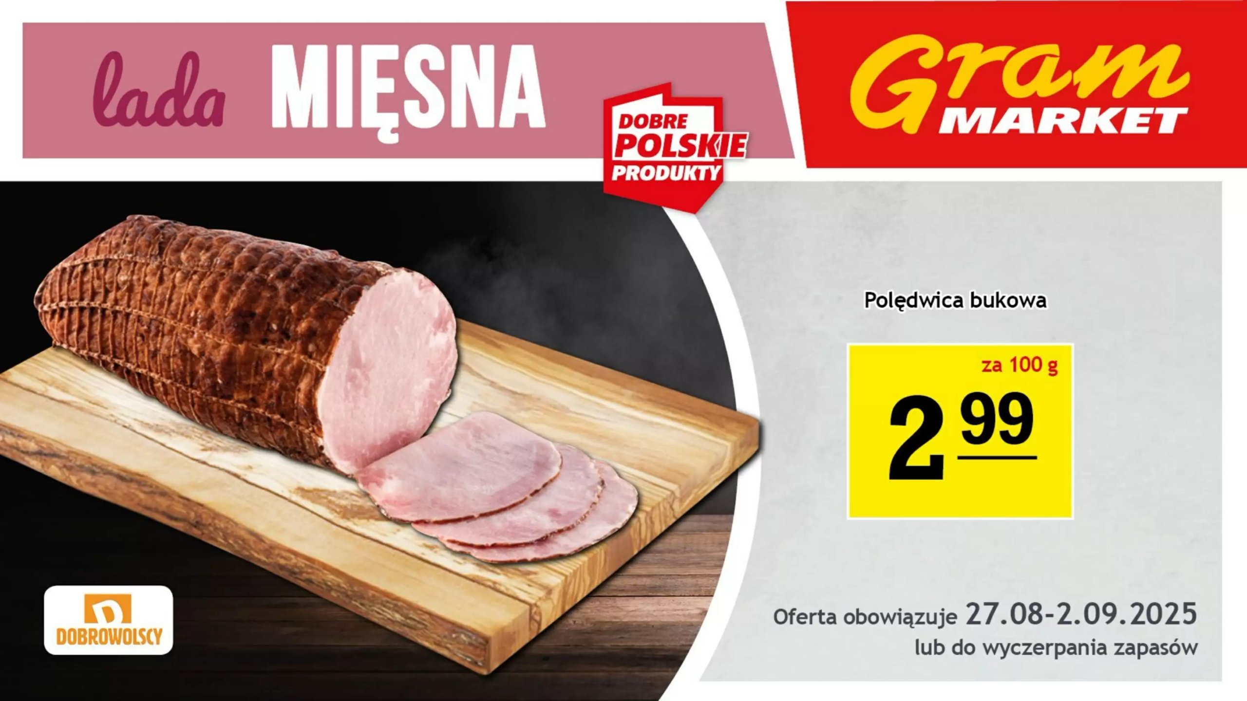 Gram Market Gazetka 27.08.2025 - 02.09.2025