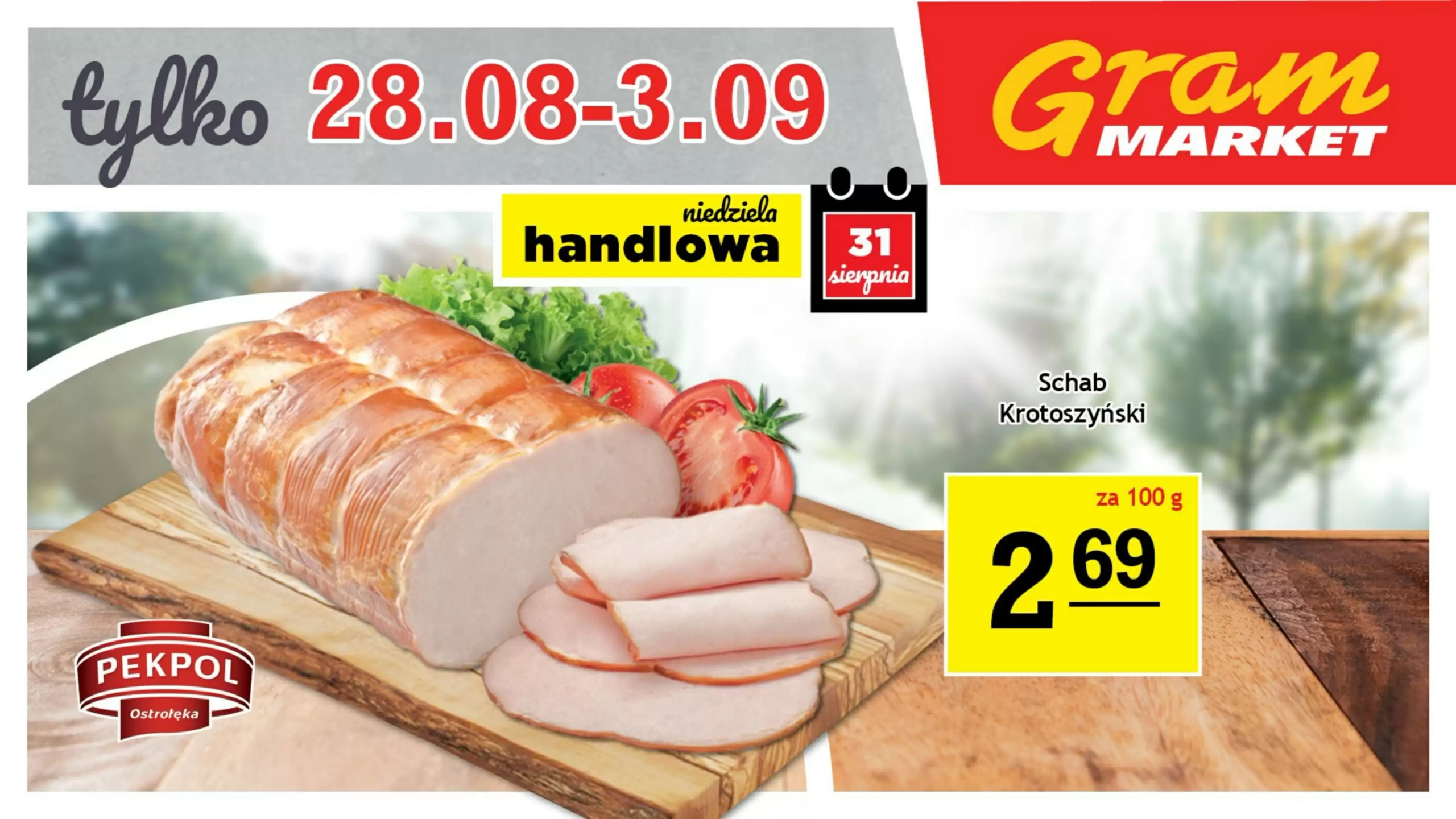 Gram Market Gazetka 28.08.2025 - 03.09.2025
