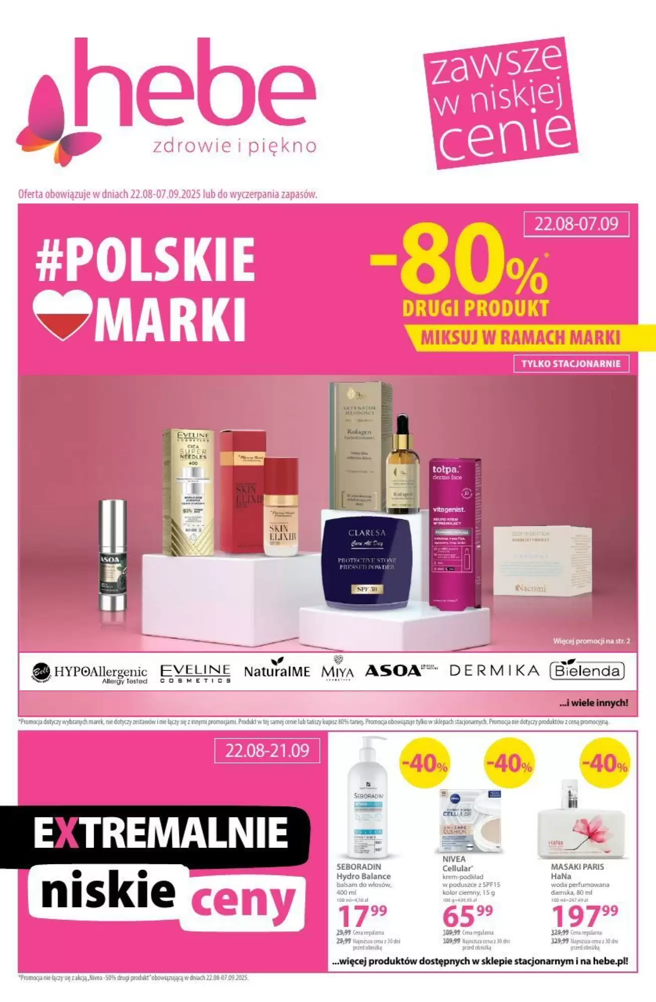 Hebe Gazetka 22.08.2025 - 07.09.2025
