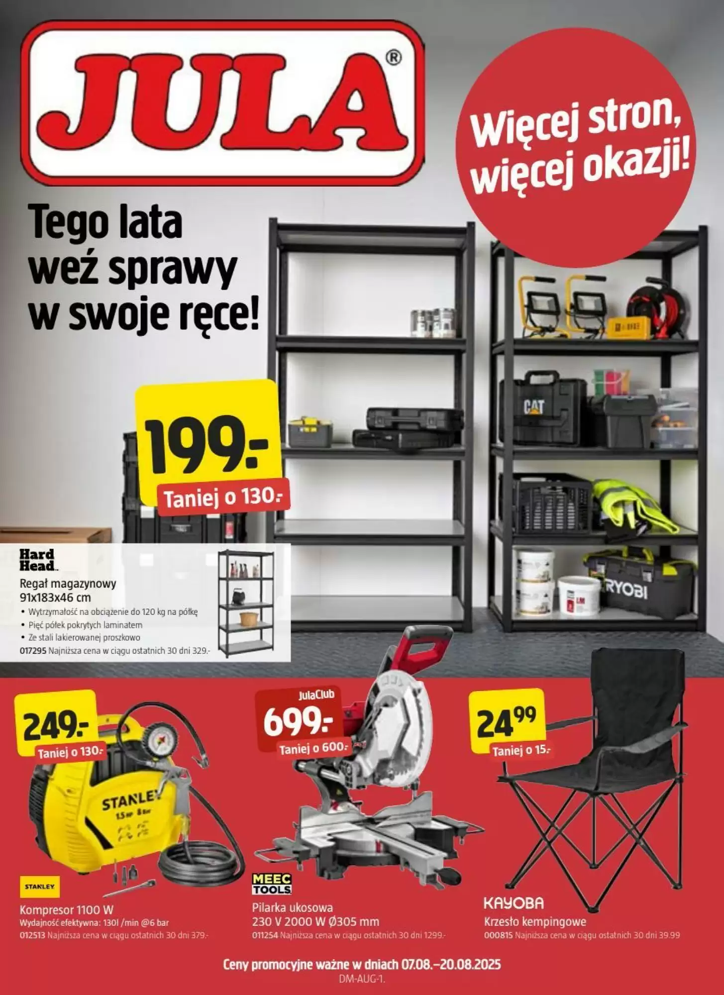 Jula Gazetka 07.08.2025 - 20.08.2025