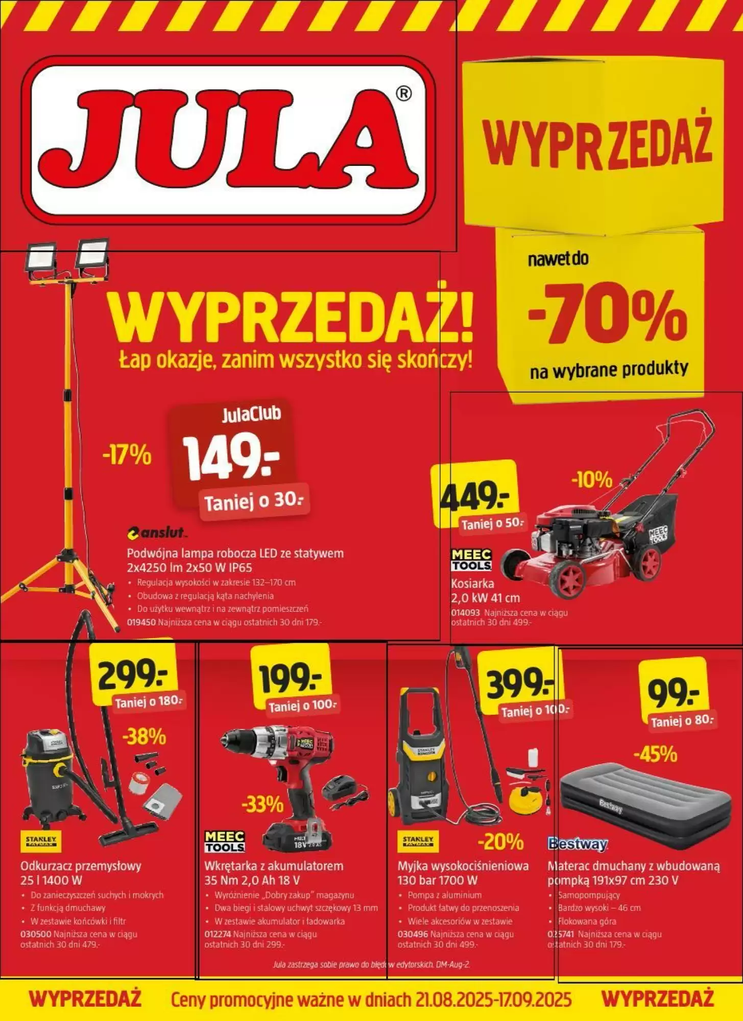 Jula Gazetka 21.08.2025 - 17.09.2025