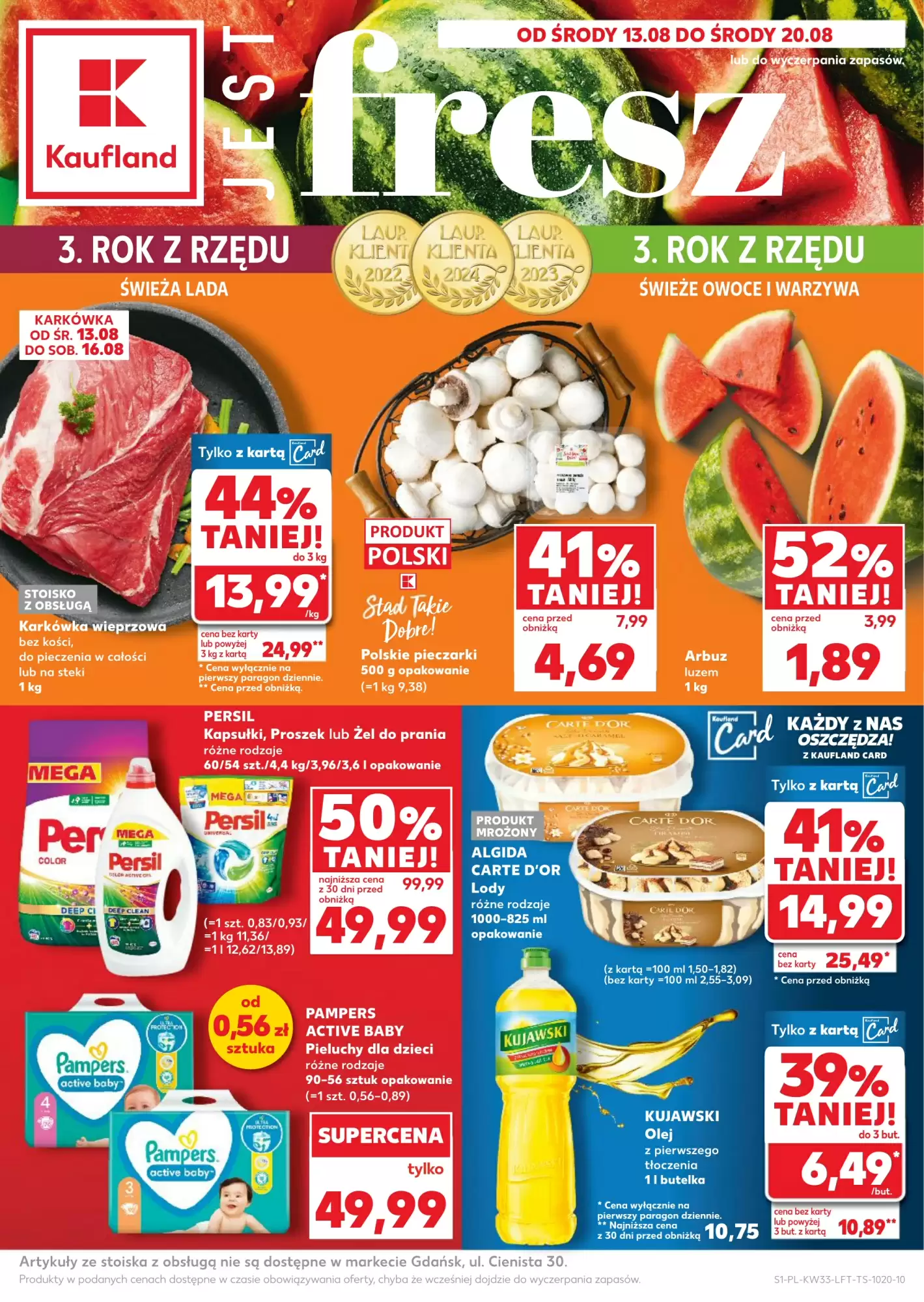 Kaufland Gazetka 13.08.2025 - 20.08.2025