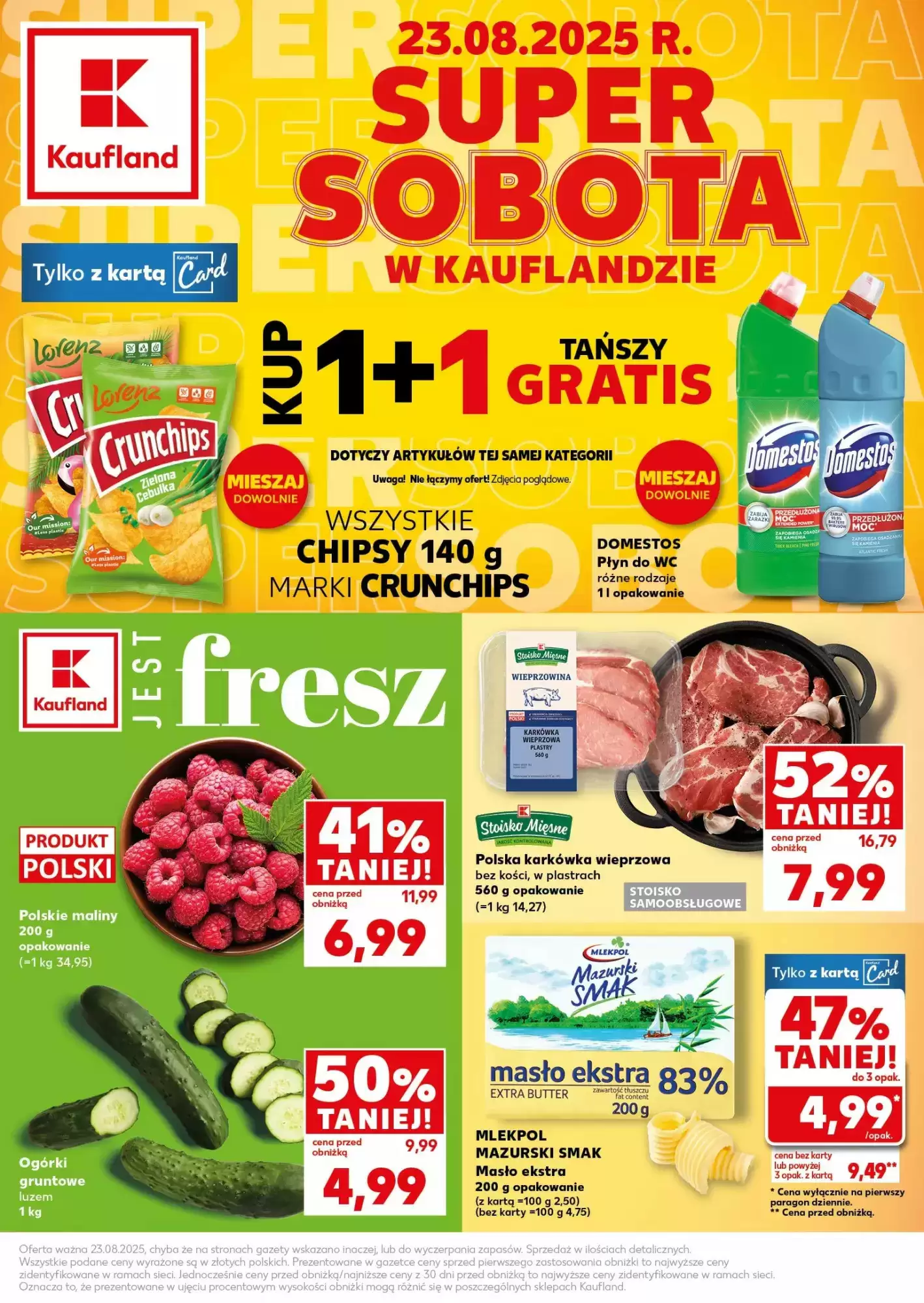Kaufland Gazetka 23.08.2025 - 23.08.2025