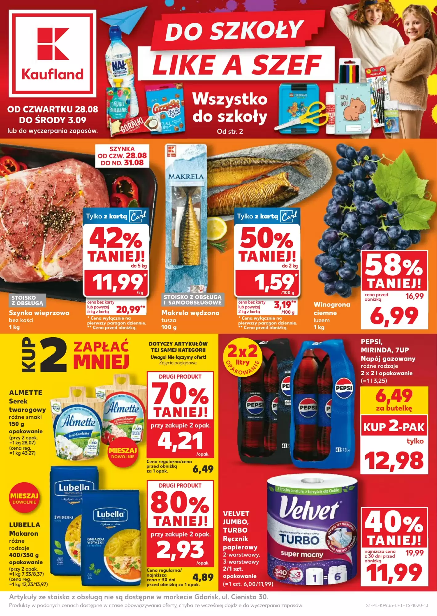 Kaufland Gazetka 28.08.2025 - 03.09.2025