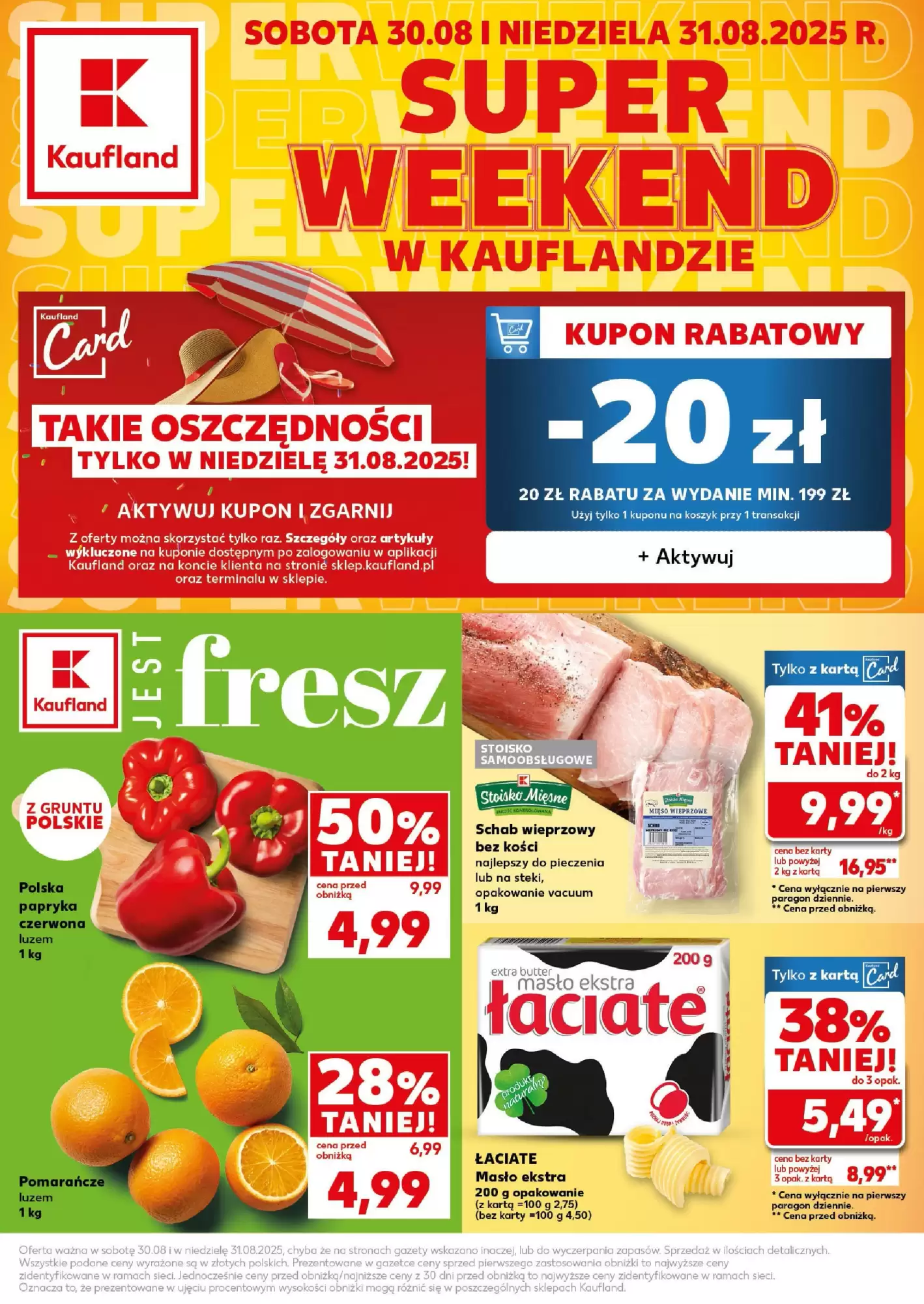 Kaufland Gazetka 30.08.2025 - 31.08.2025