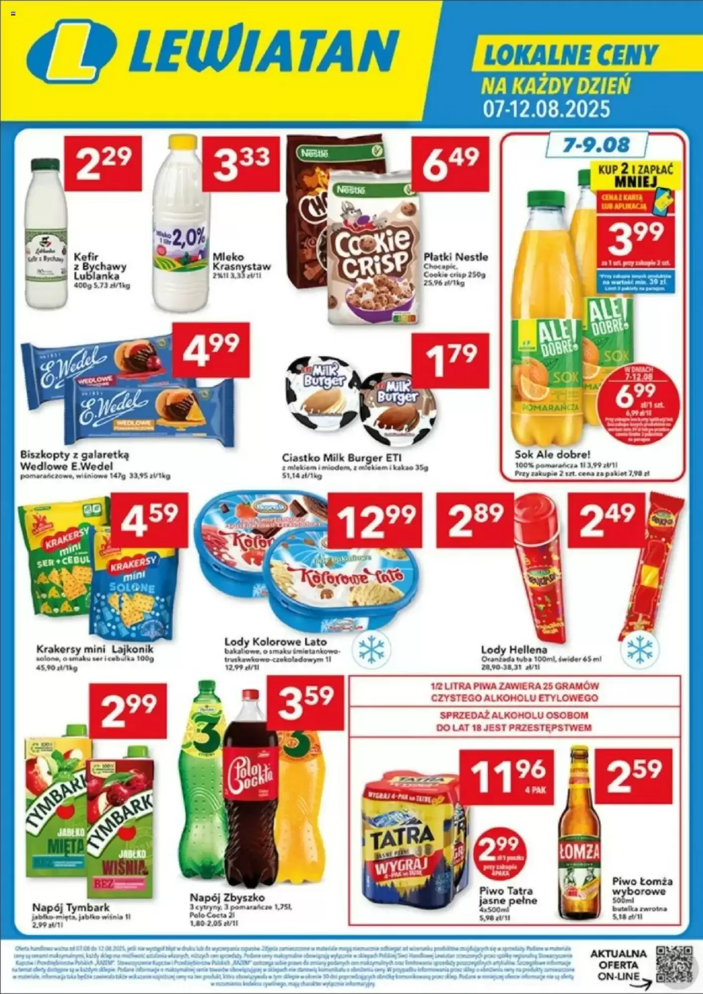Lewiatan Gazetka 07.08.2025 - 12.08.2025