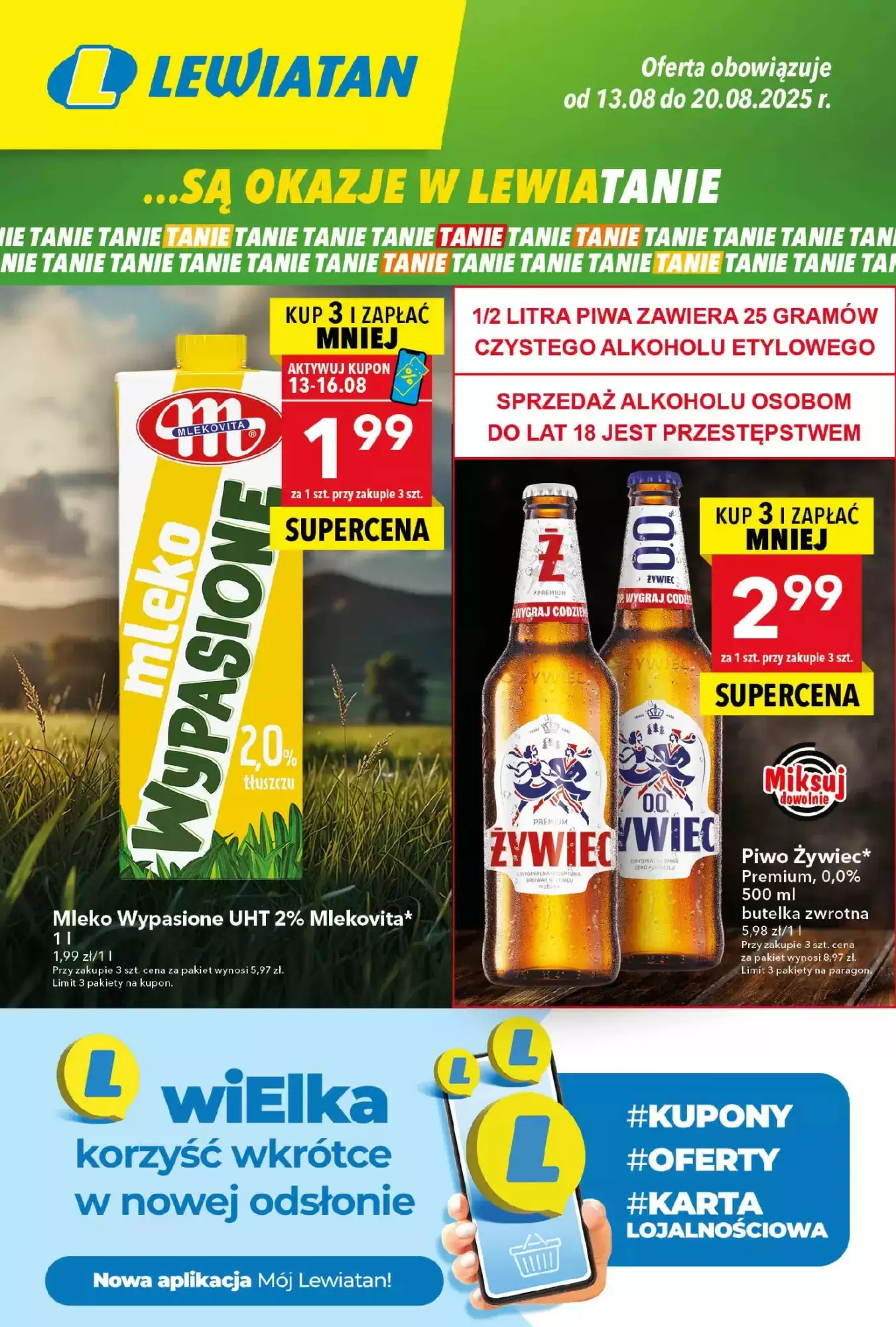 Lewiatan Gazetka 13.08.2025 - 20.08.2025