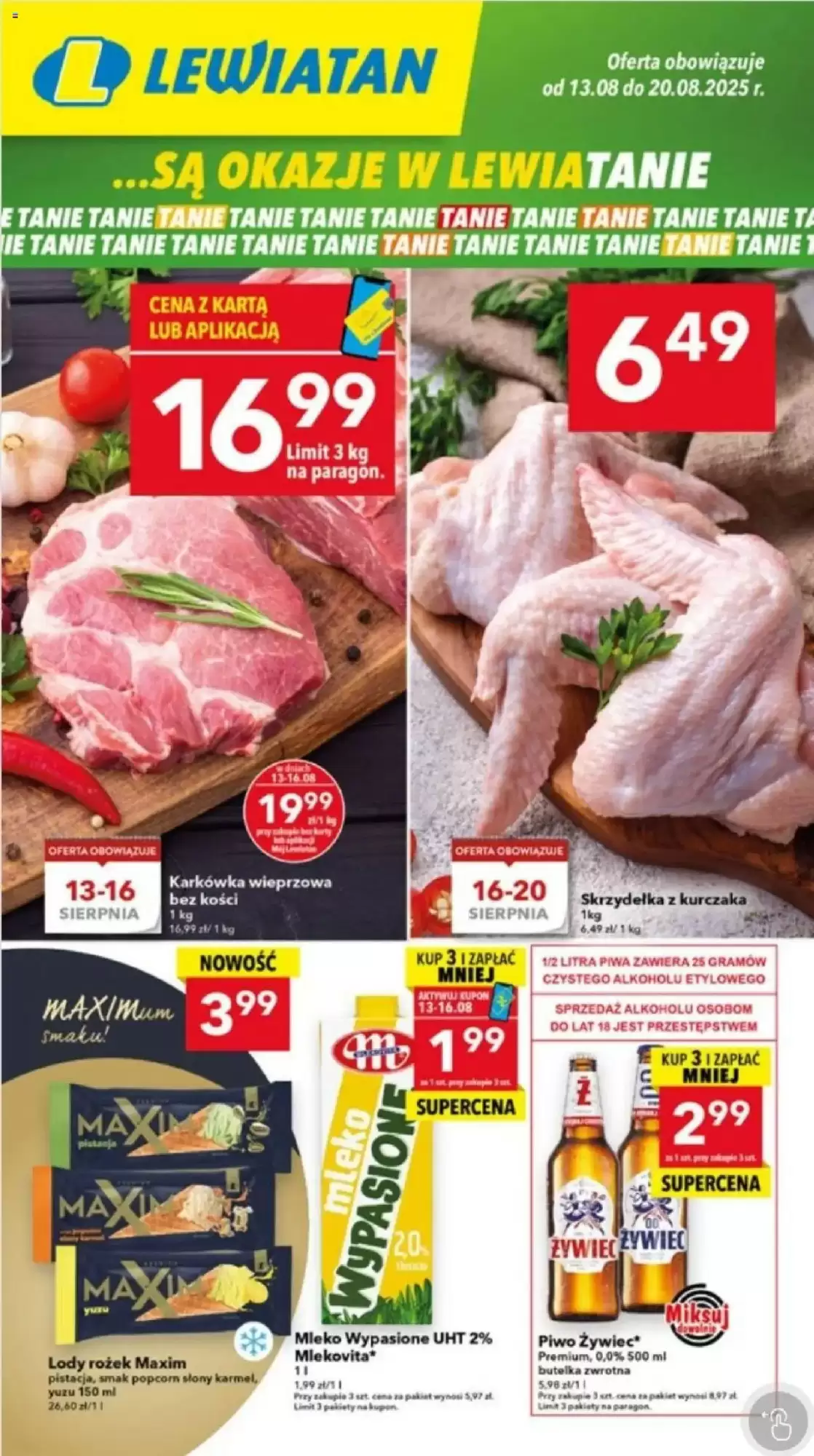 Lewiatan Gazetka 13.08.2025 - 20.08.2025
