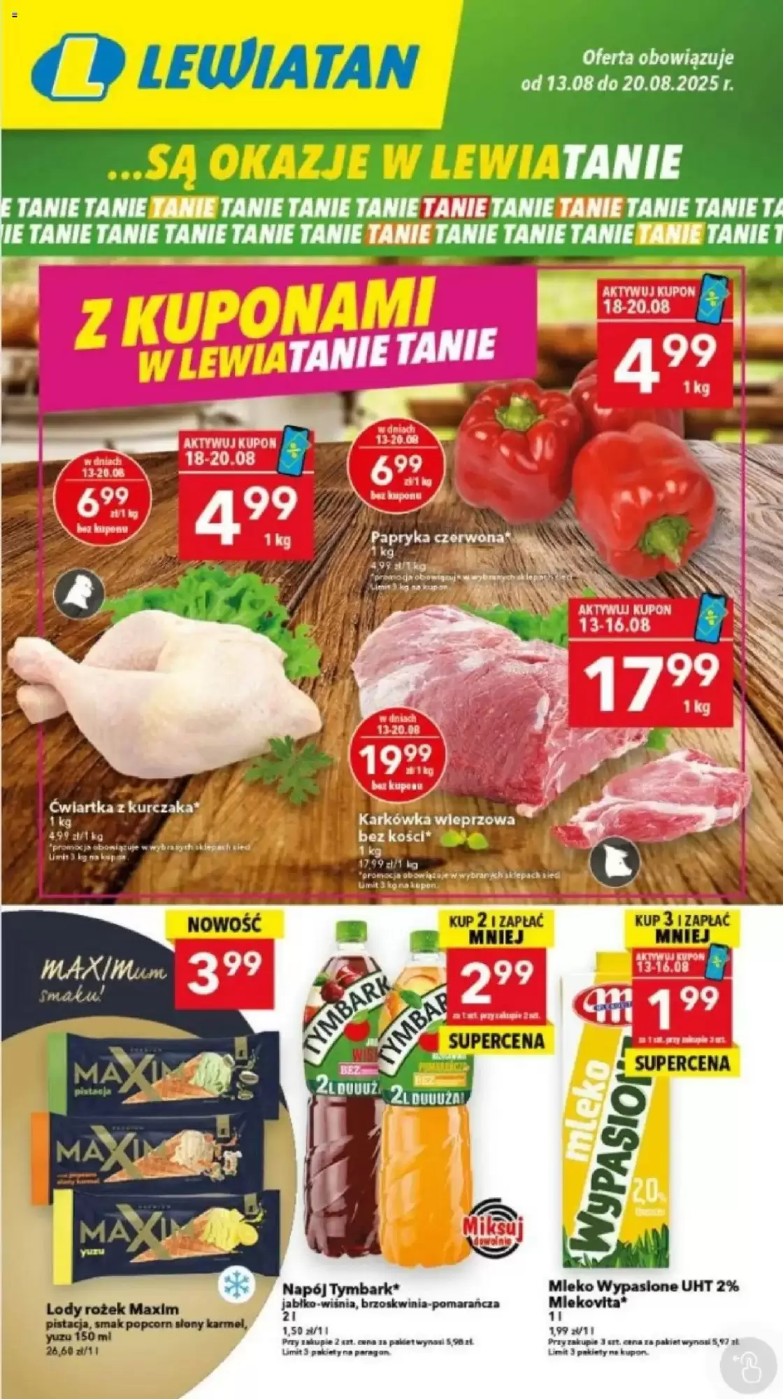 Lewiatan Gazetka 13.08.2025 - 20.08.2025