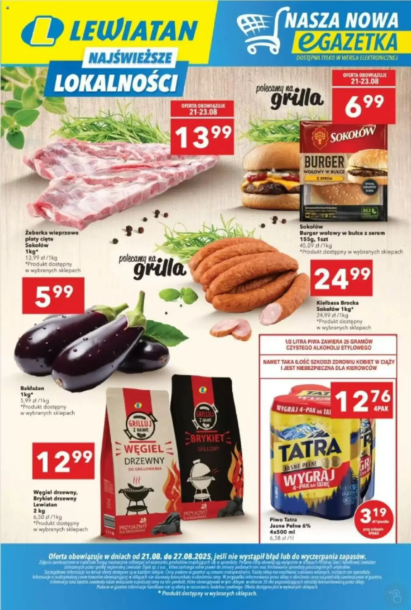 Lewiatan Gazetka 21.08.2025 - 27.08.2025