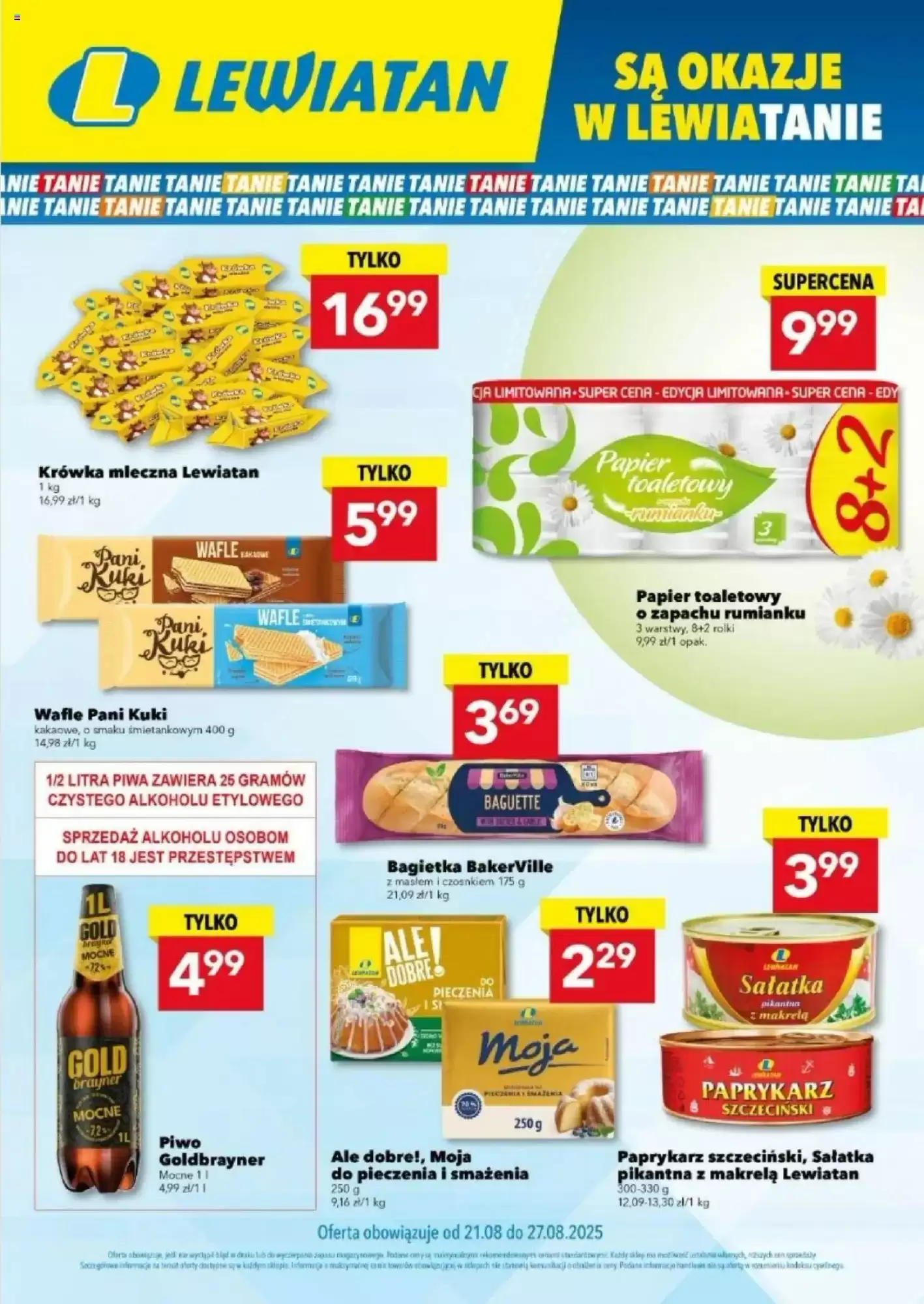 Lewiatan Gazetka 21.08.2025 - 27.08.2025