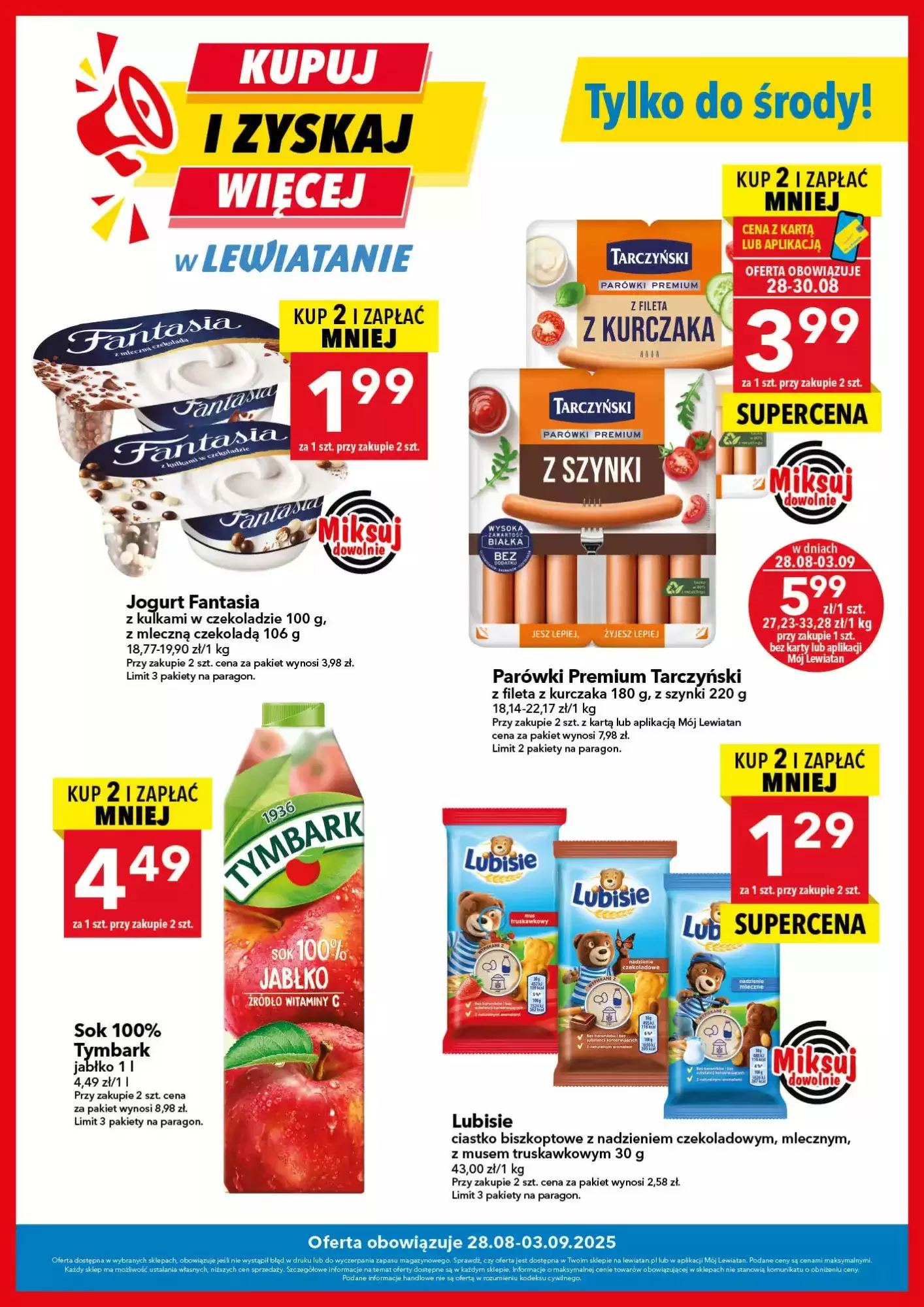Lewiatan Gazetka 28.08.2025 - 03.09.2025