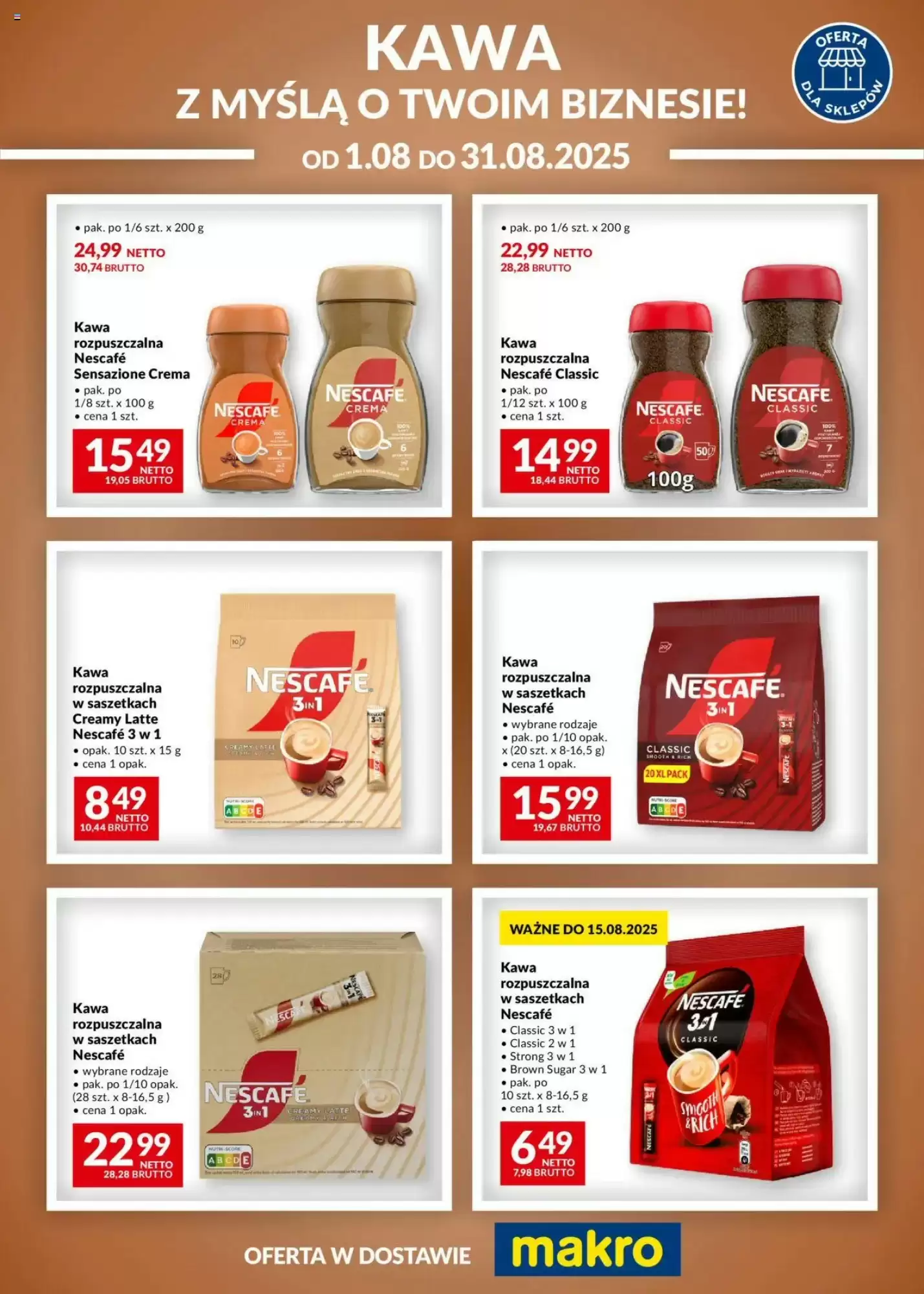 Makro Gazetka 01.08.2025 - 31.08.2025