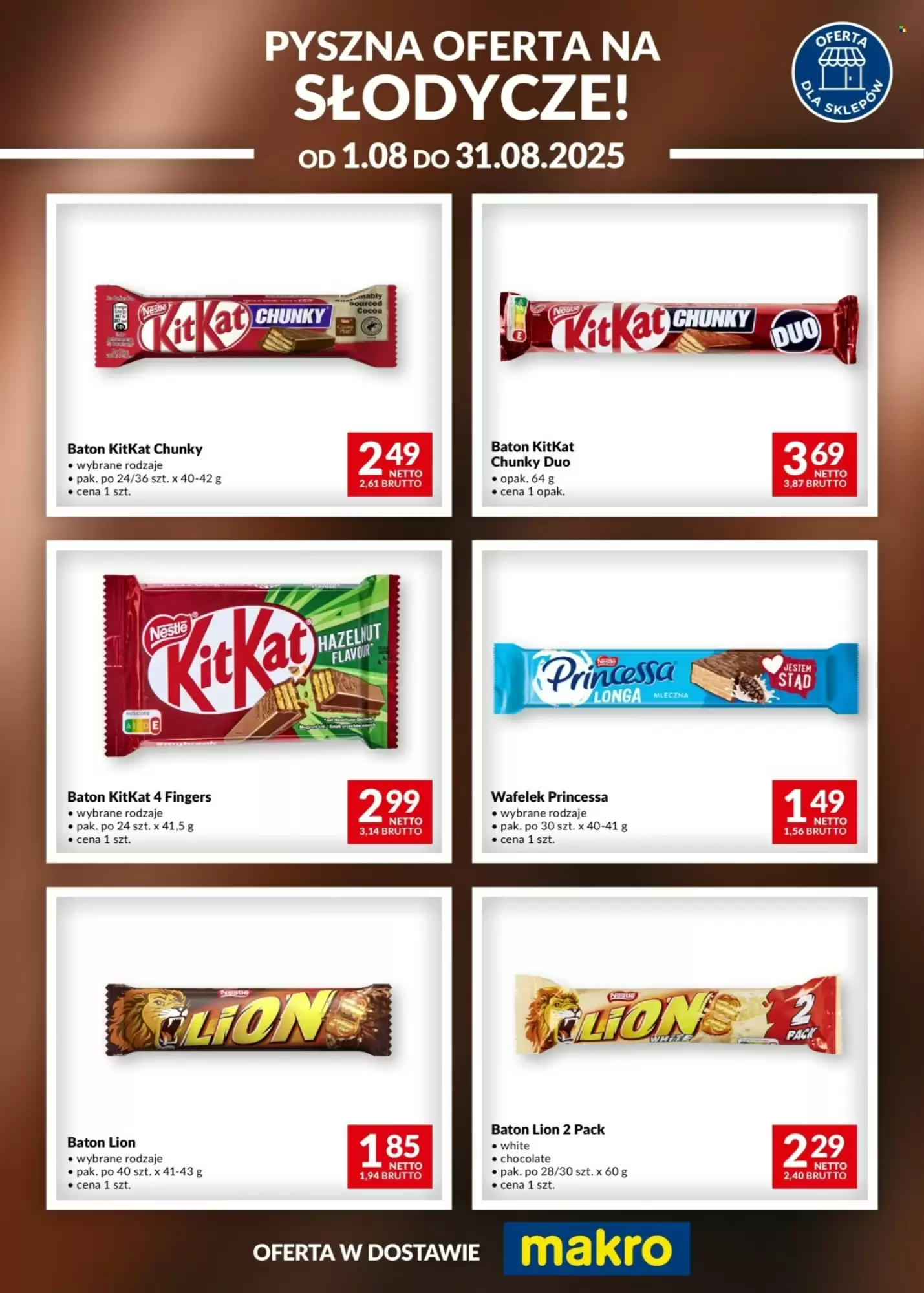 Makro Gazetka 01.08.2025 - 31.08.2025