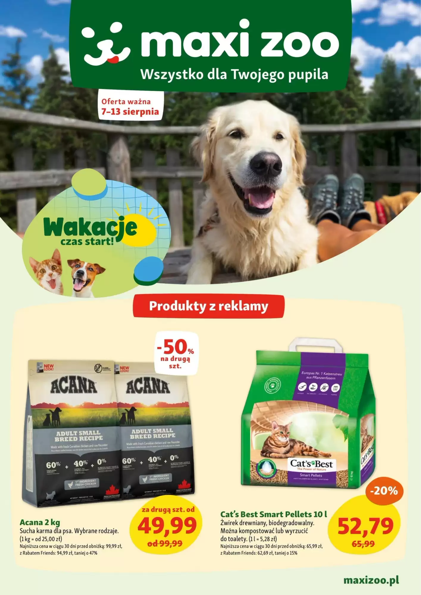 Maxi Zoo Gazetka 07.08.2025 – 13.08.2025
