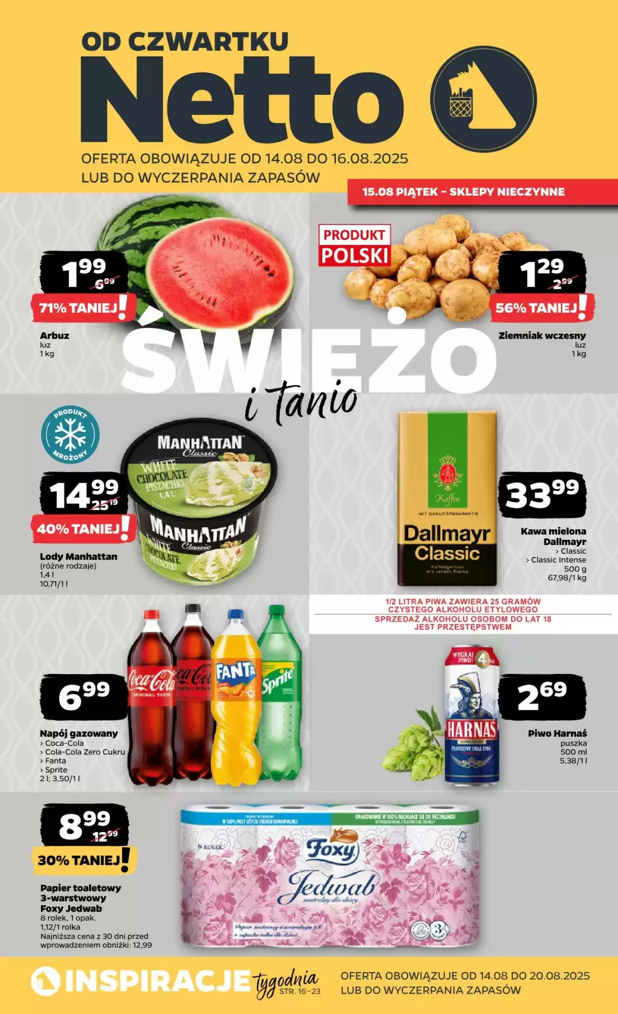 Netto Gazetka 14.08.2025 - 16.08.2025