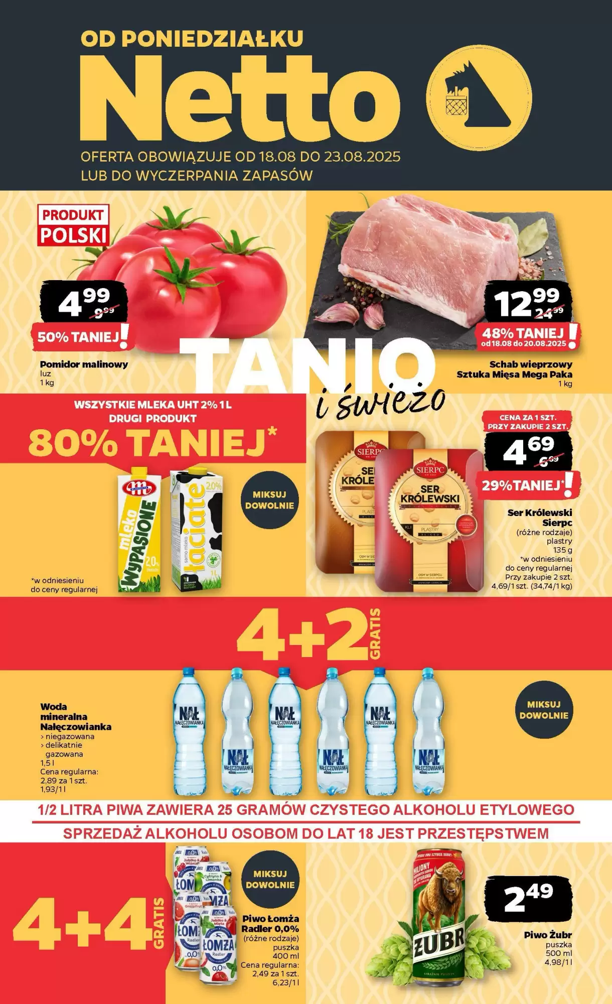 Netto Gazetka 18.08.2025 - 23.08.2025