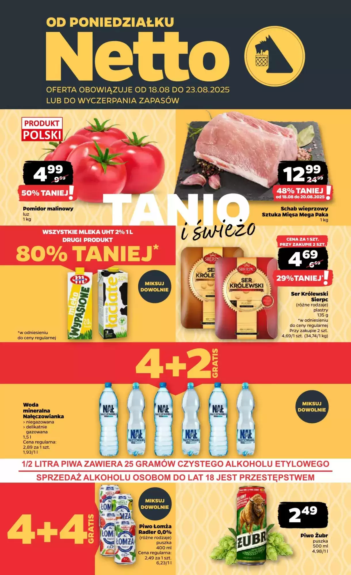 Netto Gazetka 18.08.2025 - 23.08.2025
