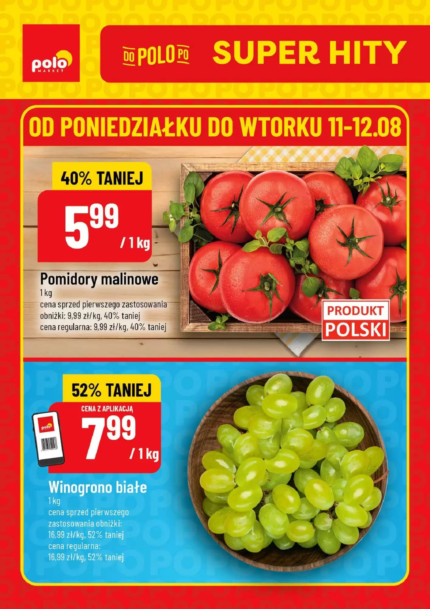 Polomarket Gazetka 11.08.2025 - 12.08.2025