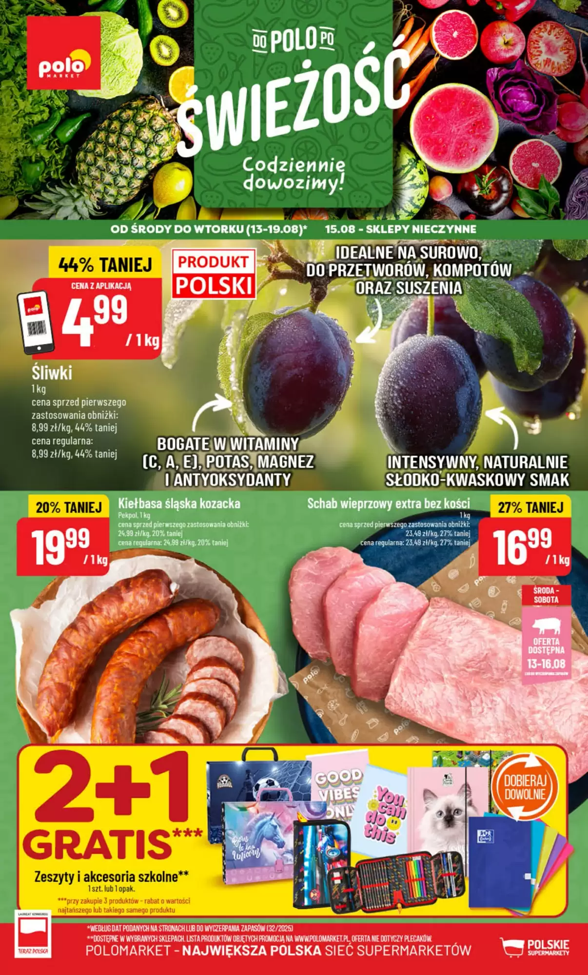 Polomarket Gazetka 13.08.2025 - 19.08.2025