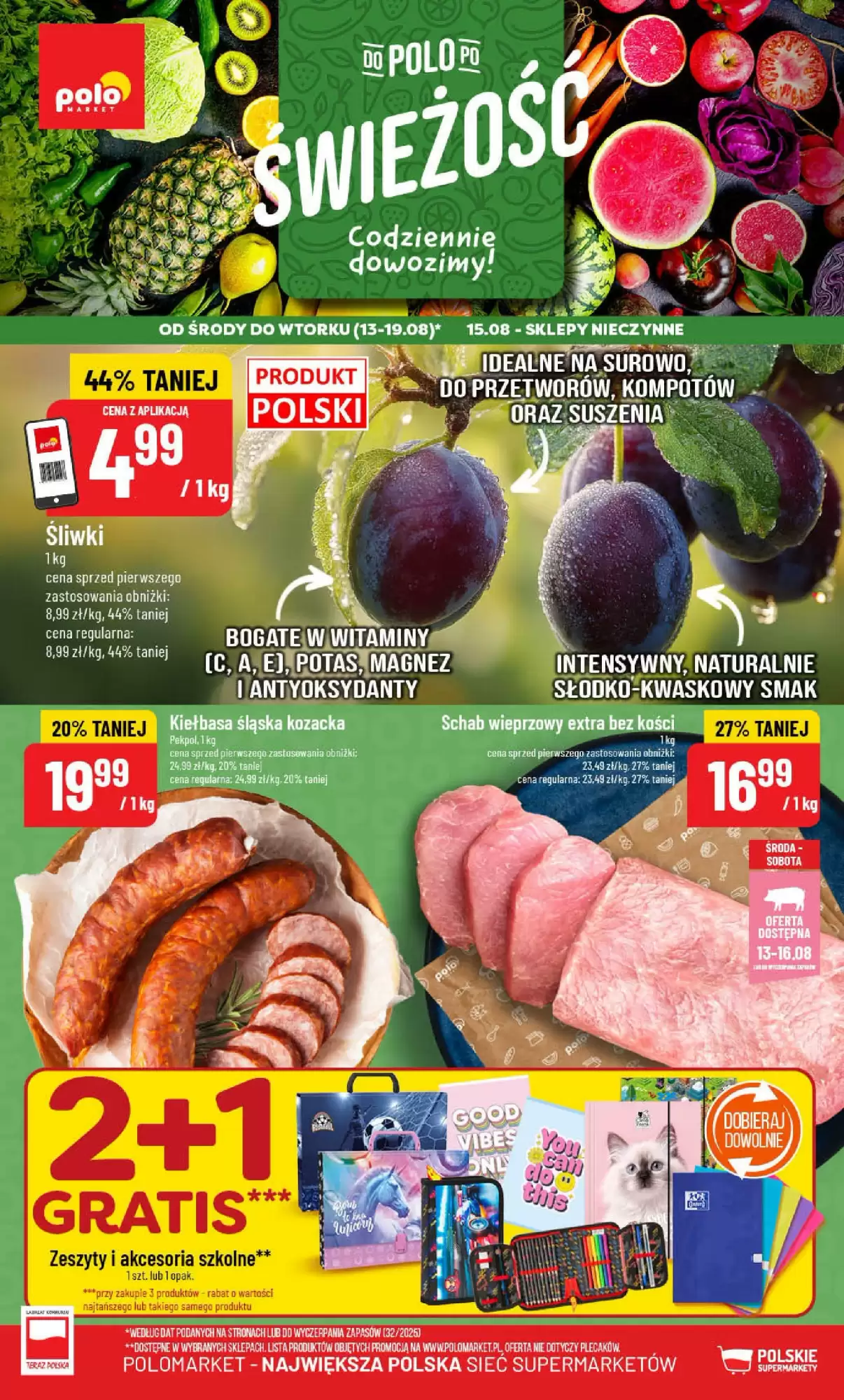 Polomarket Gazetka 13.08.2025 - 19.08.2025