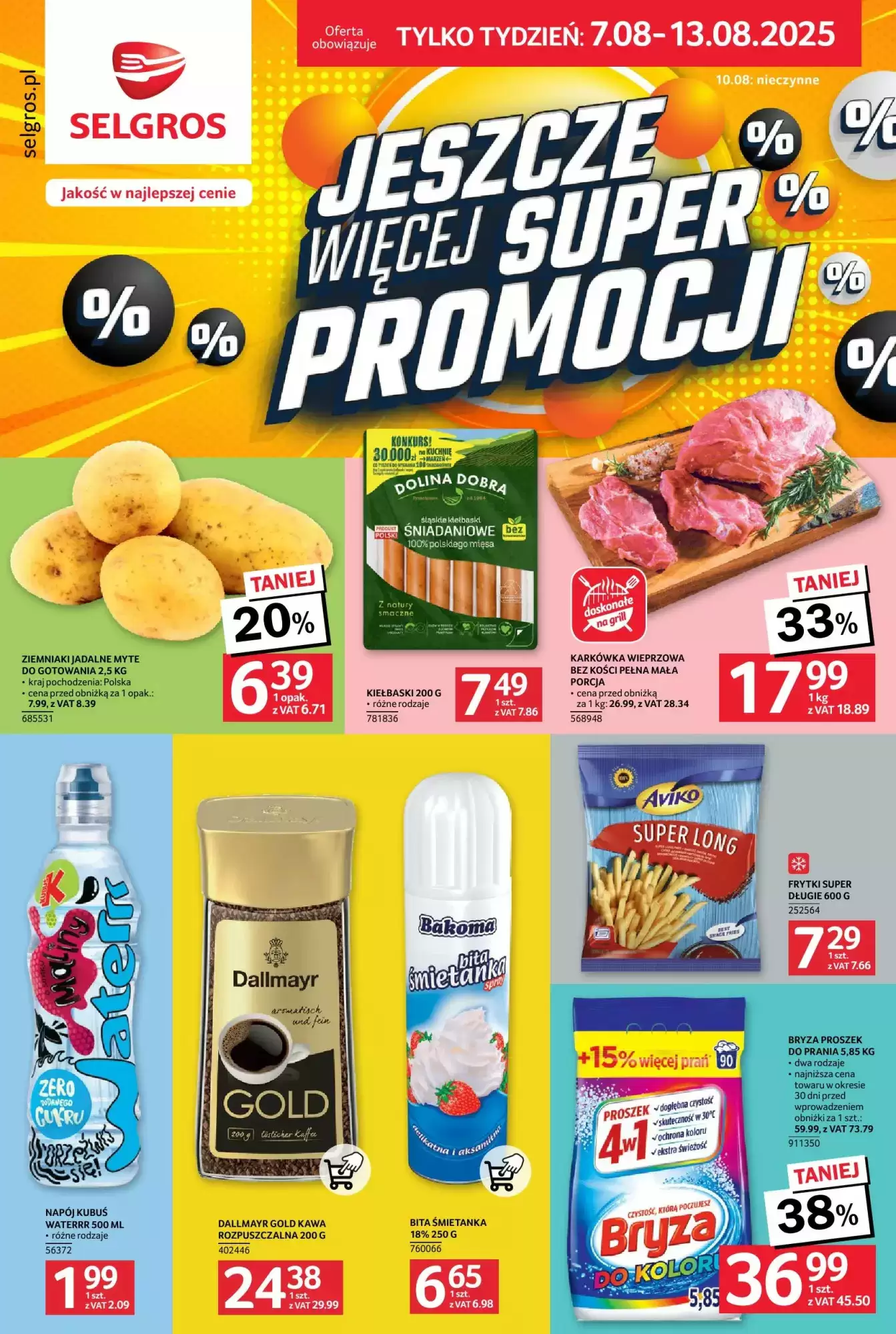 Selgros Gazetka 07.08.2025 - 13.08.2025