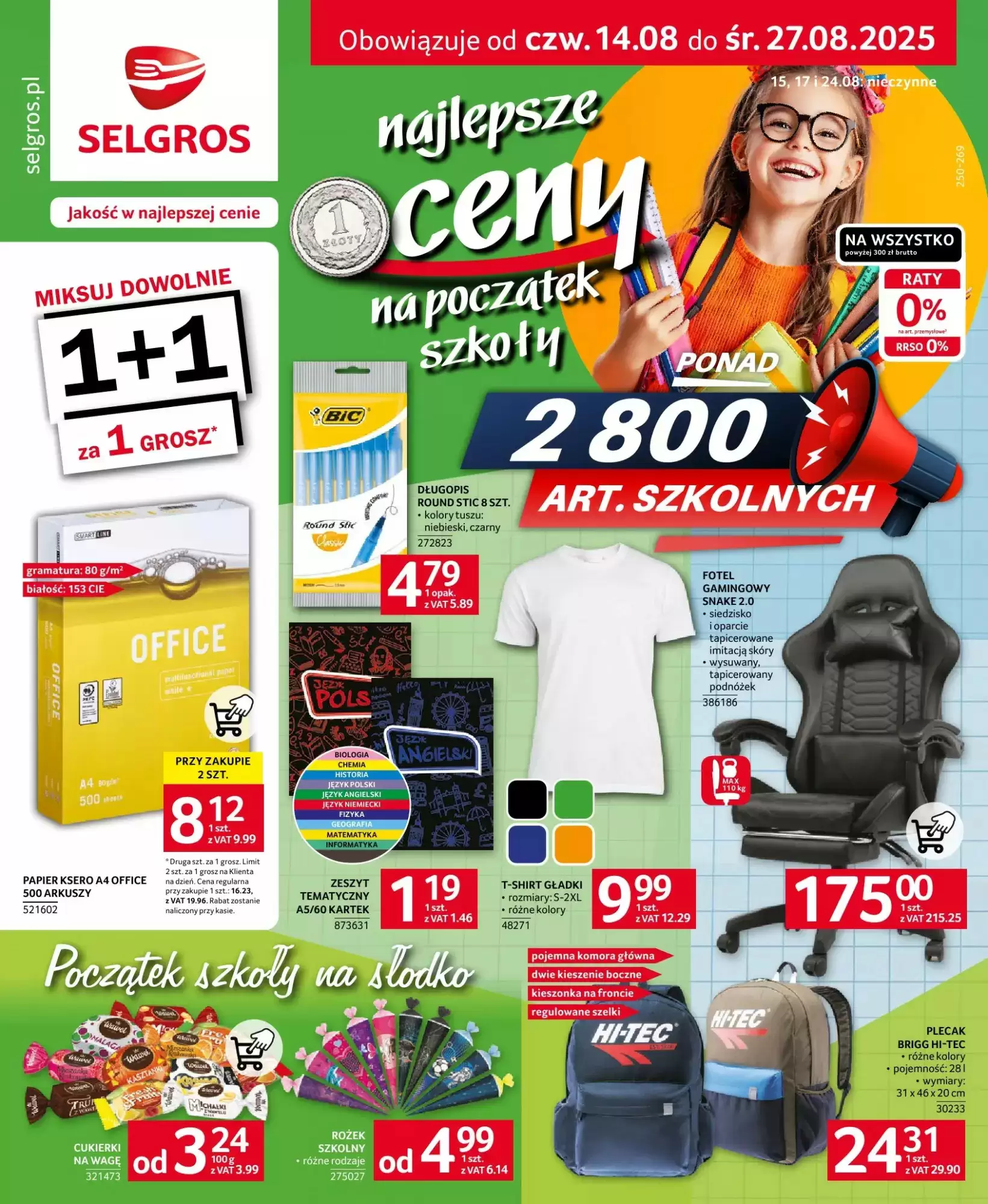 Selgros Gazetka 14.08.2025 - 27.08.2025